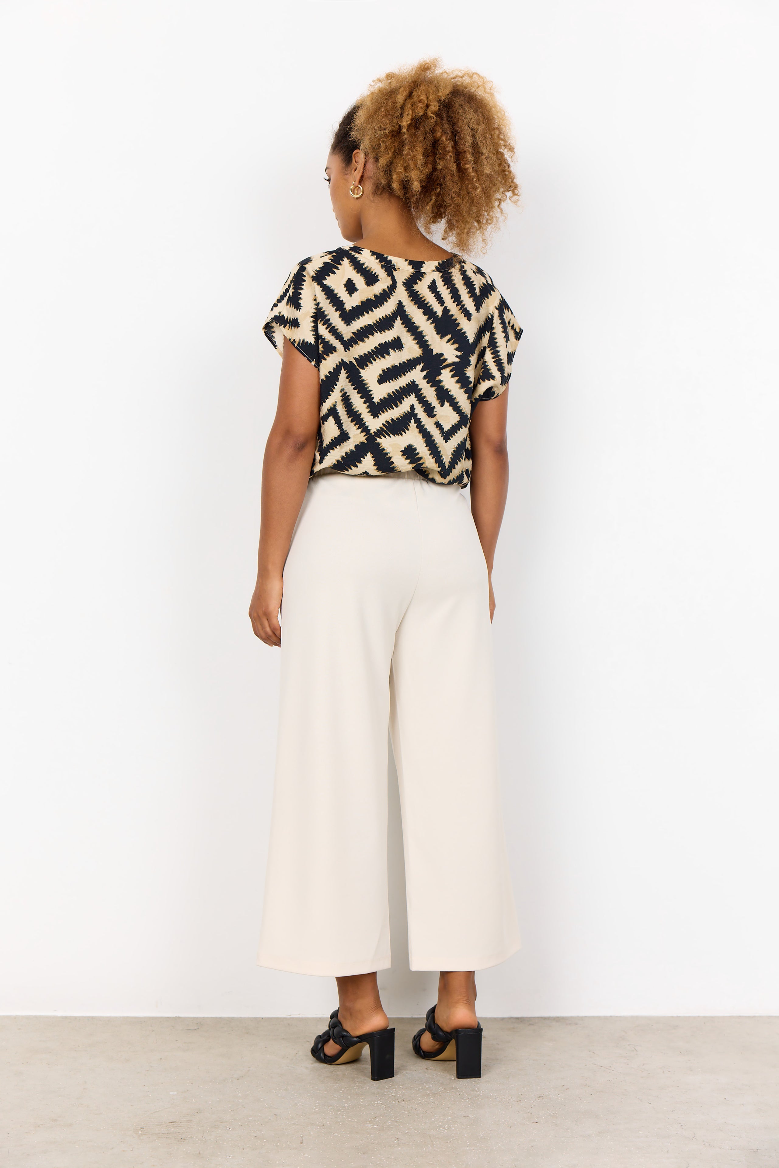 Soya Concept Siham 36 Trousers-Trousers-White finn