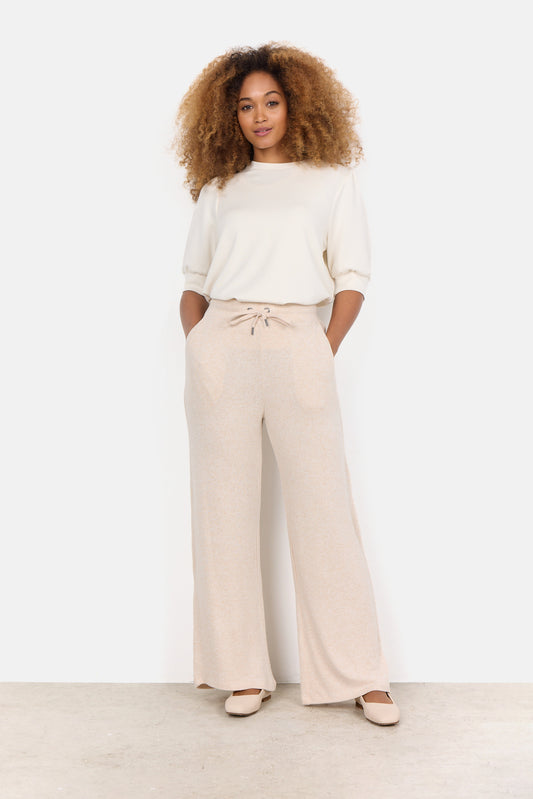 Soya Concept BIARA 74 Trousers-White finn