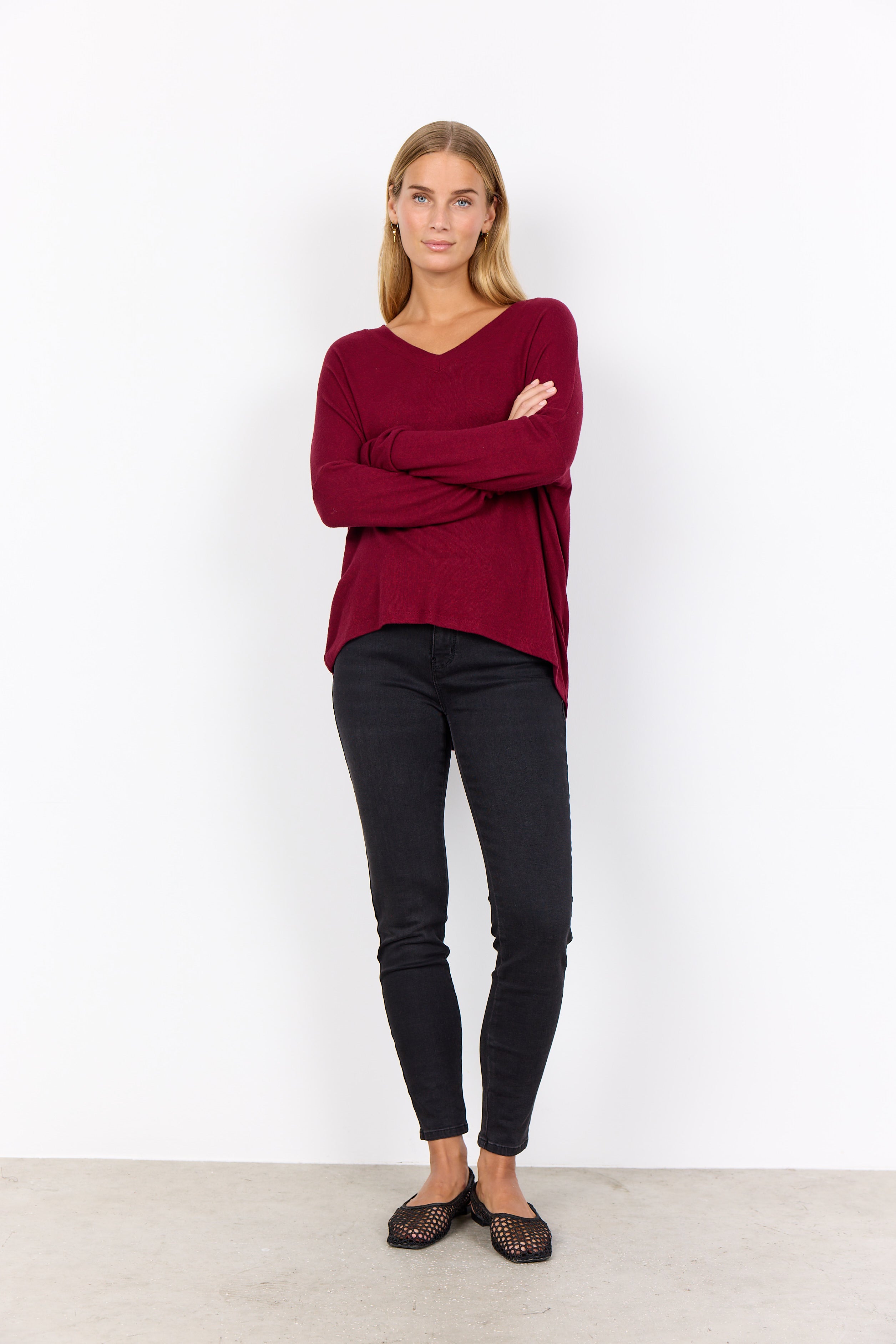 Soya Concept SC-BIARA 90 Top AW25-Tops-White finn