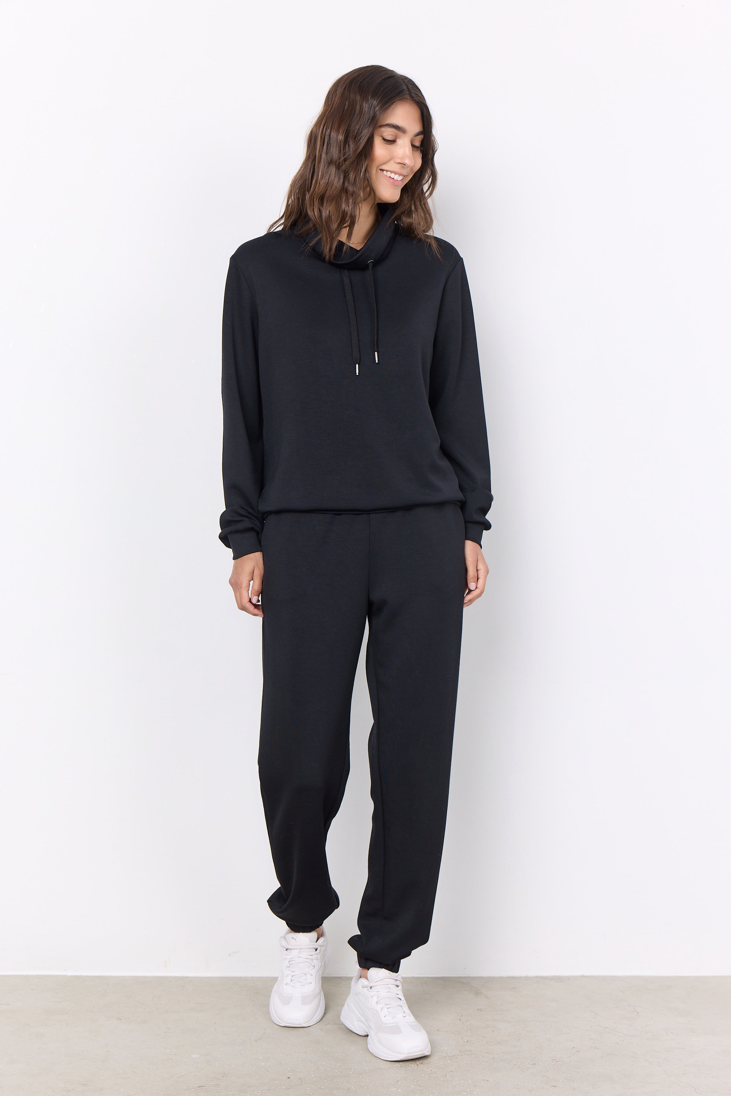 Soya Concept BANU 125 Sweatshirt-Sweatshirts-White finn