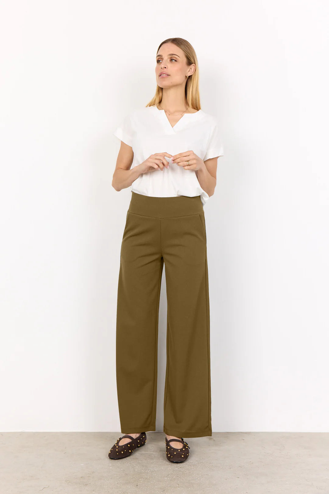Soya Concept SC-SIHAM 48 Trouser-Trouser-White finn