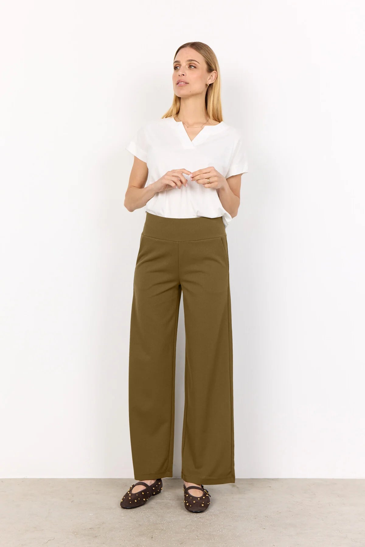 Soya Concept SC-SIHAM 48 Trouser-Trouser-White finn