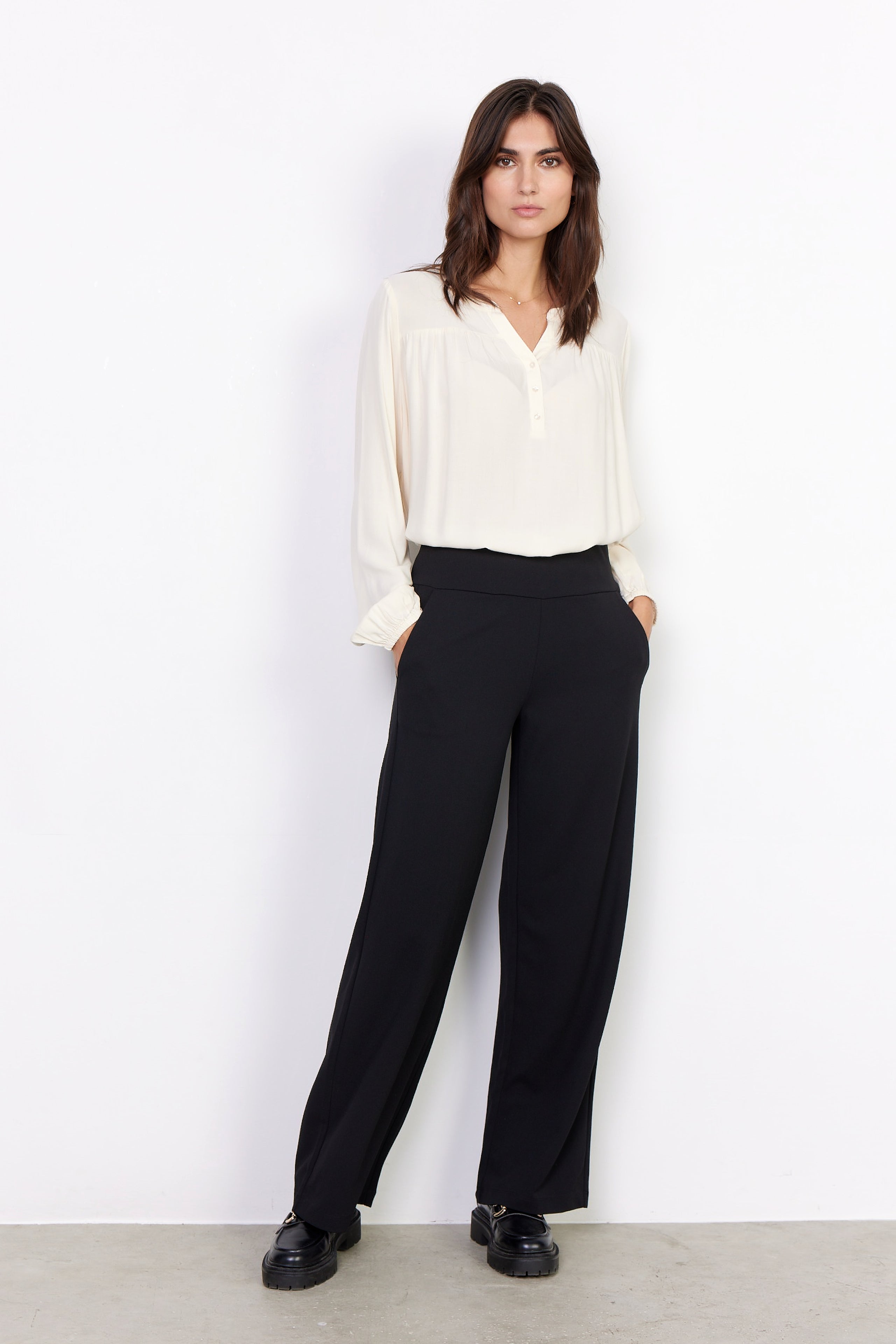 Soya Concept SC-SIHAM 48 Trouser-Trouser-White finn