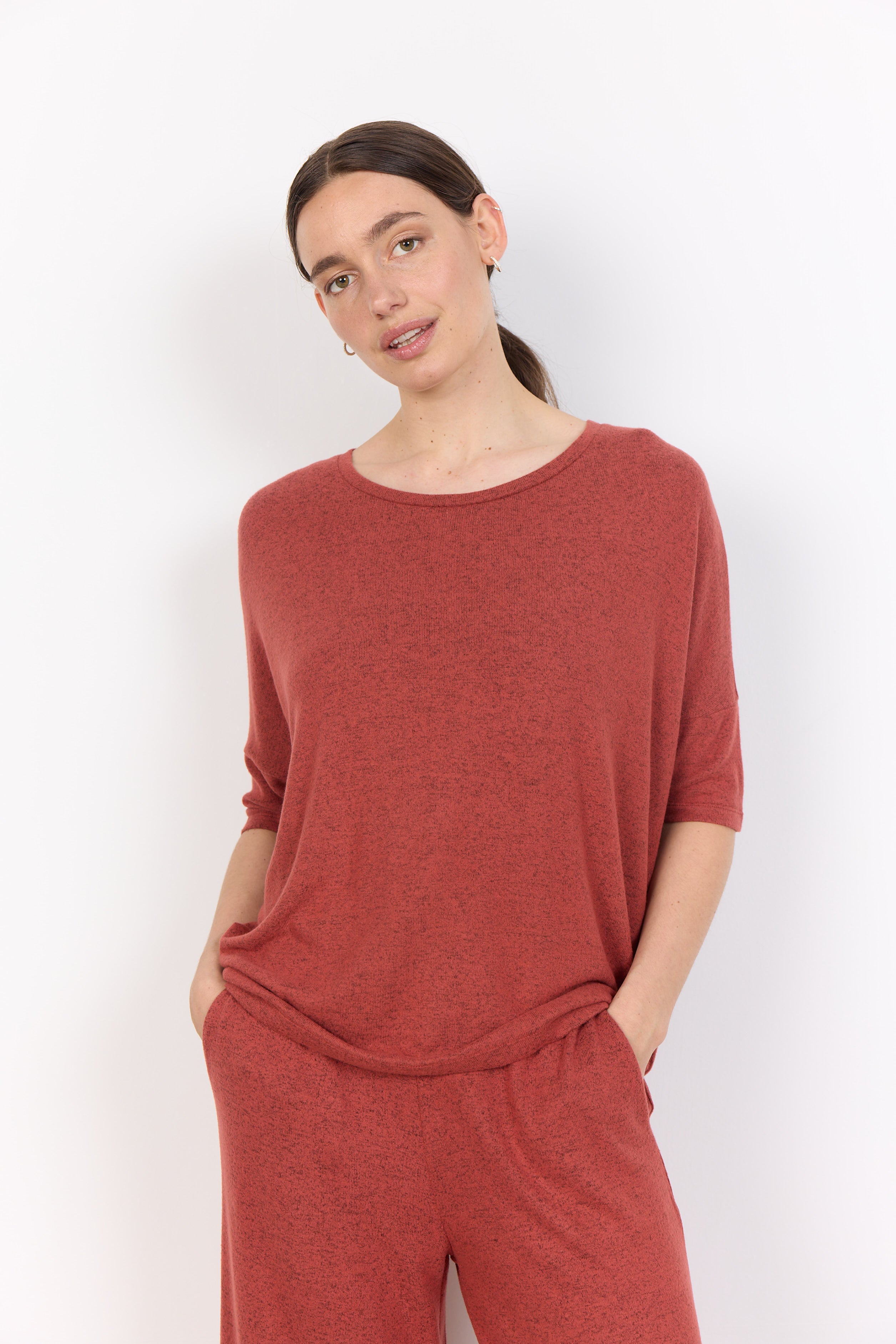 Soya Concept SC-BIARA 96 Top-Blouse-White finn