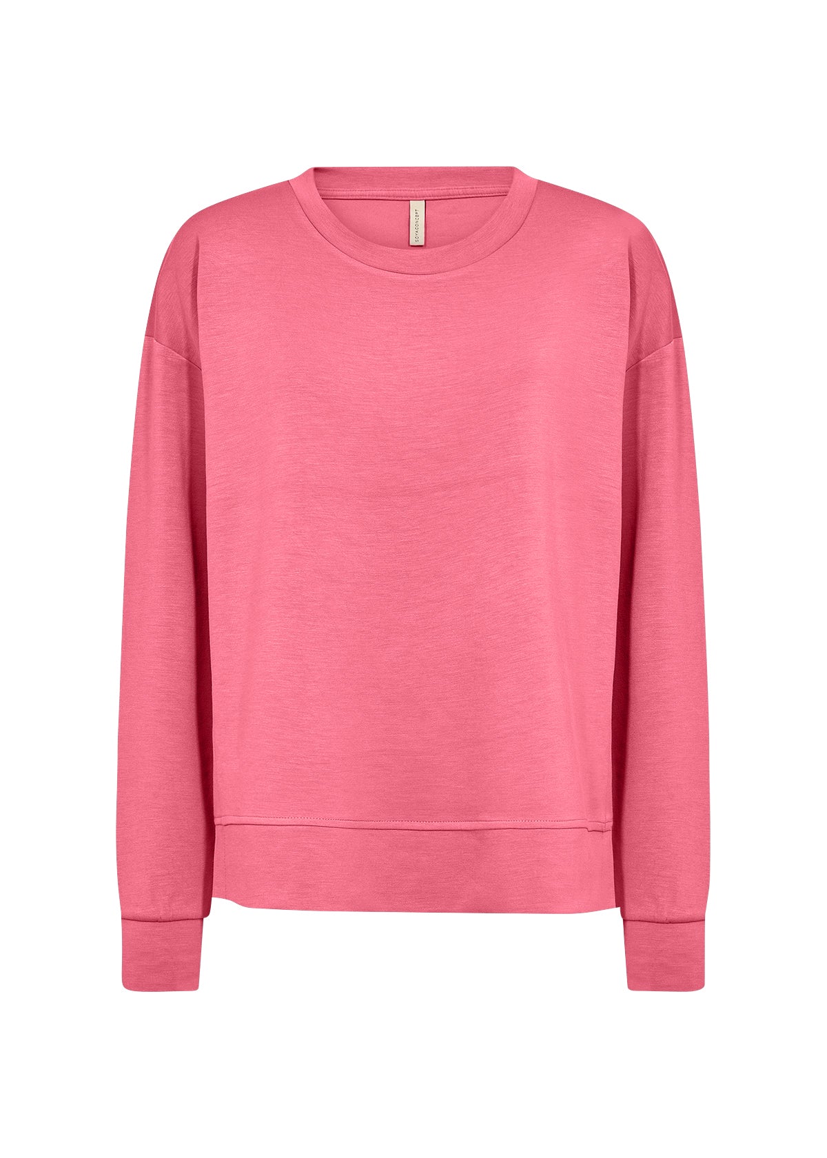 Soya Concept Banu 164 Sweatshirt- Bright Pink-Soya Concept-White finn