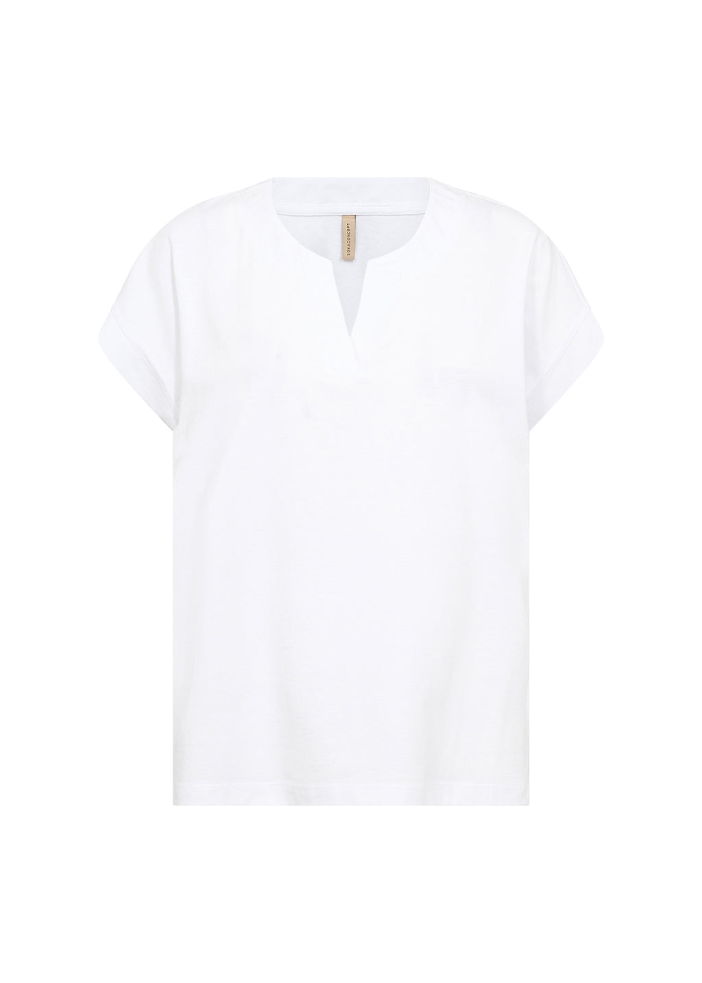 Soya Concept SC-DERBY 27 T-shirt-Soya Concept-White finn