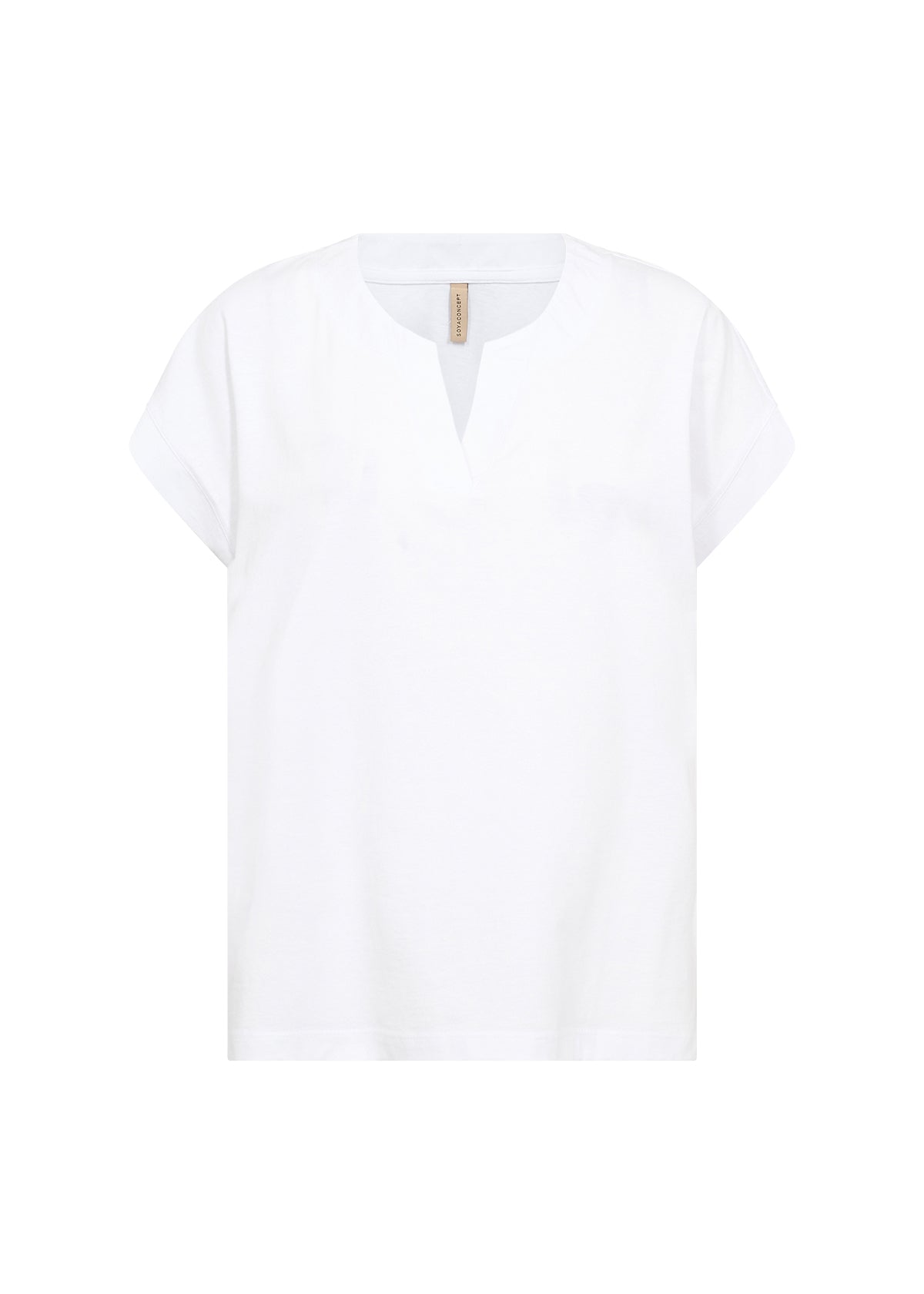 Soya Concept SC-DERBY 27 T-shirt-Soya Concept-White finn
