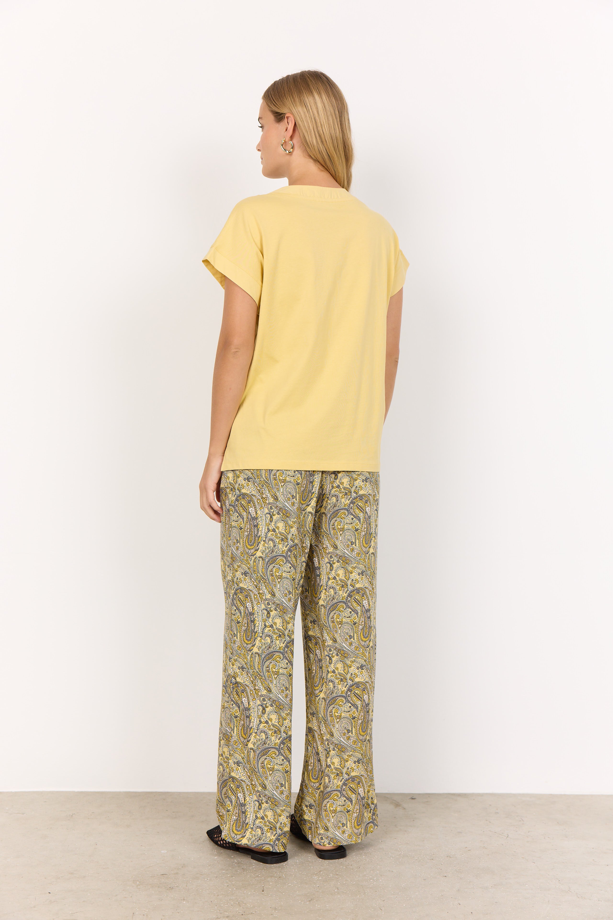 Soya Concept SC-DERBY27 Top-Shirts & Tops-White finn