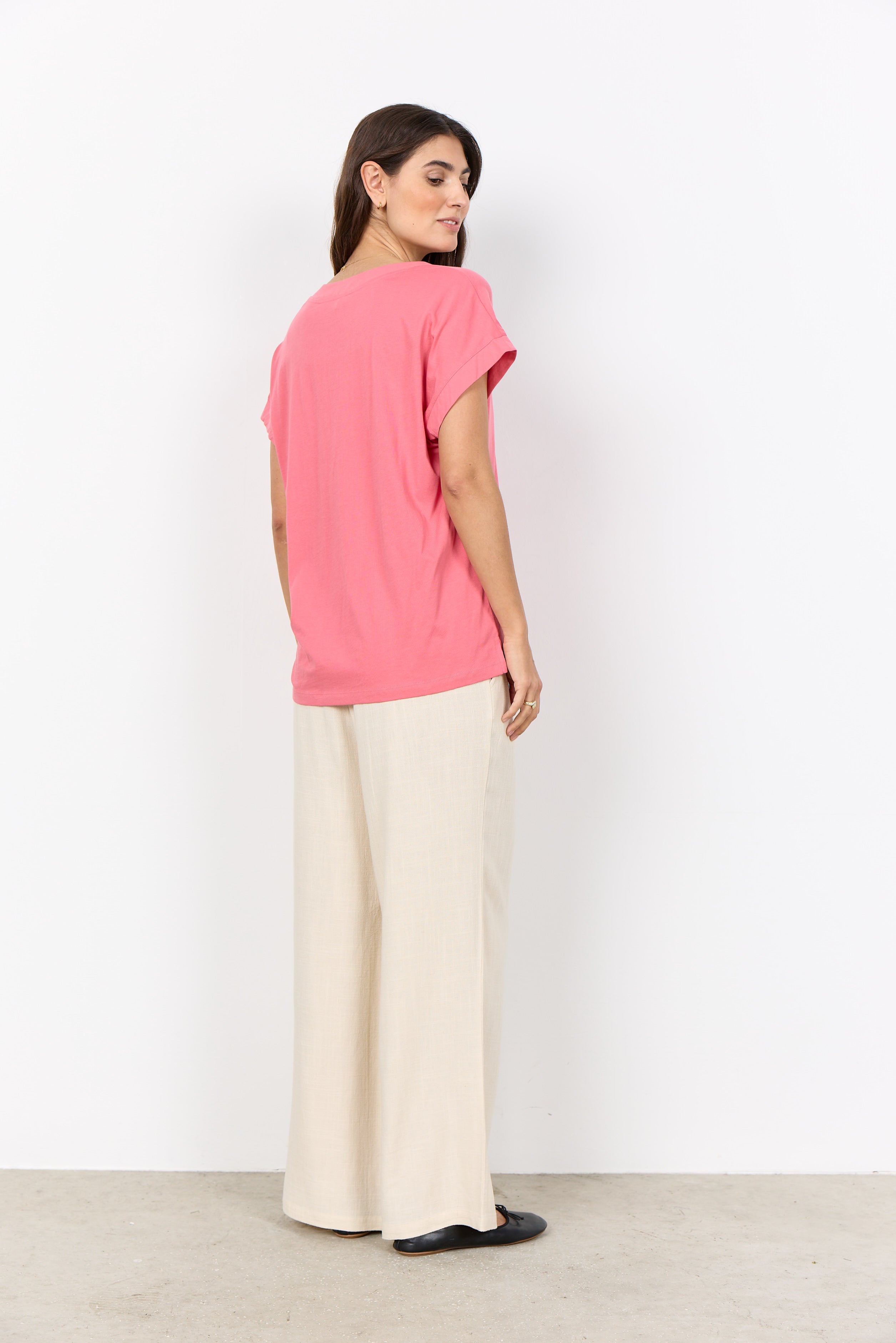 Soya Concept SC-DERBY 27 T-shirt-Soya Concept-White finn