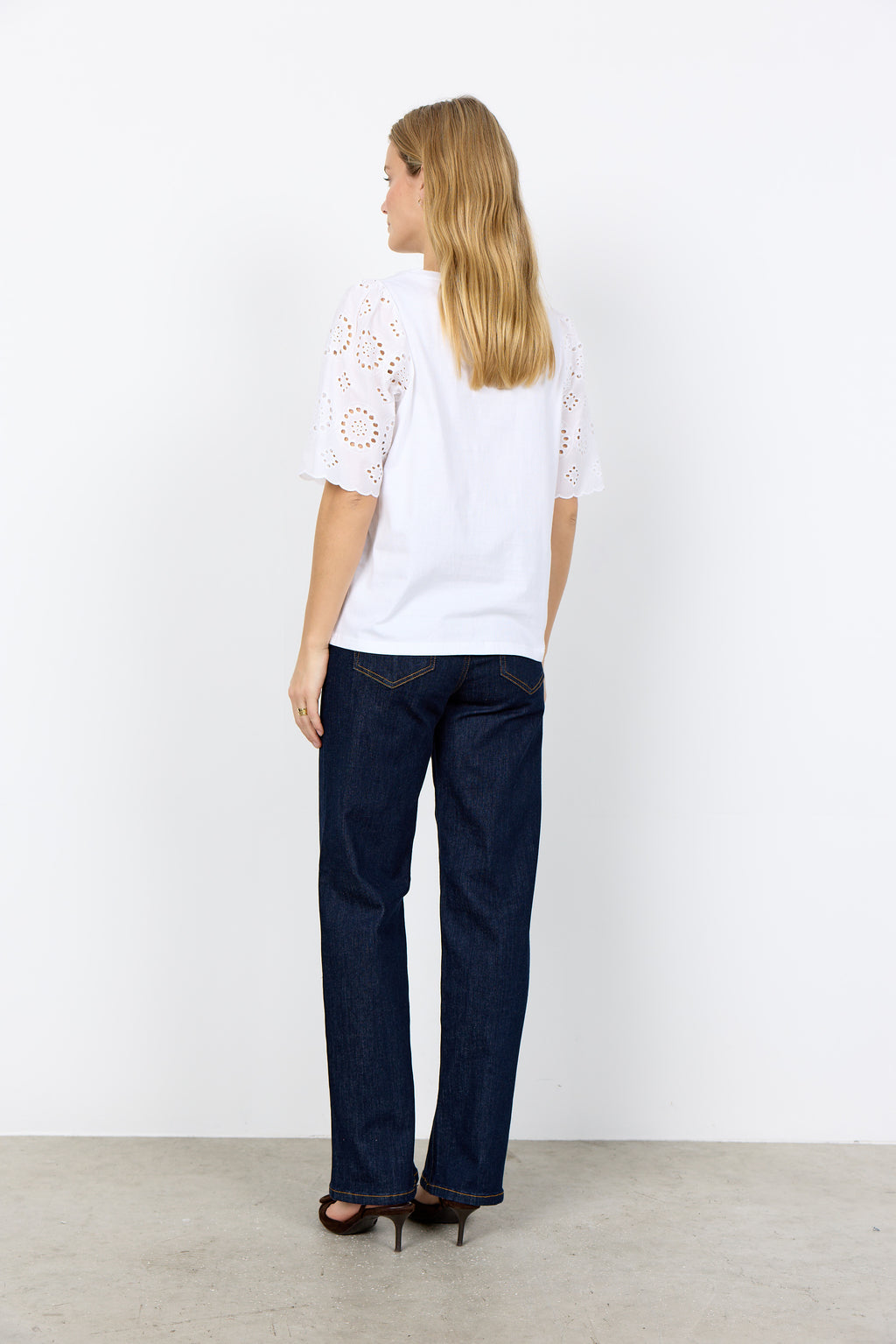Soya Concept SC-Loraine 3 T-shirt-Soya Concept-White finn