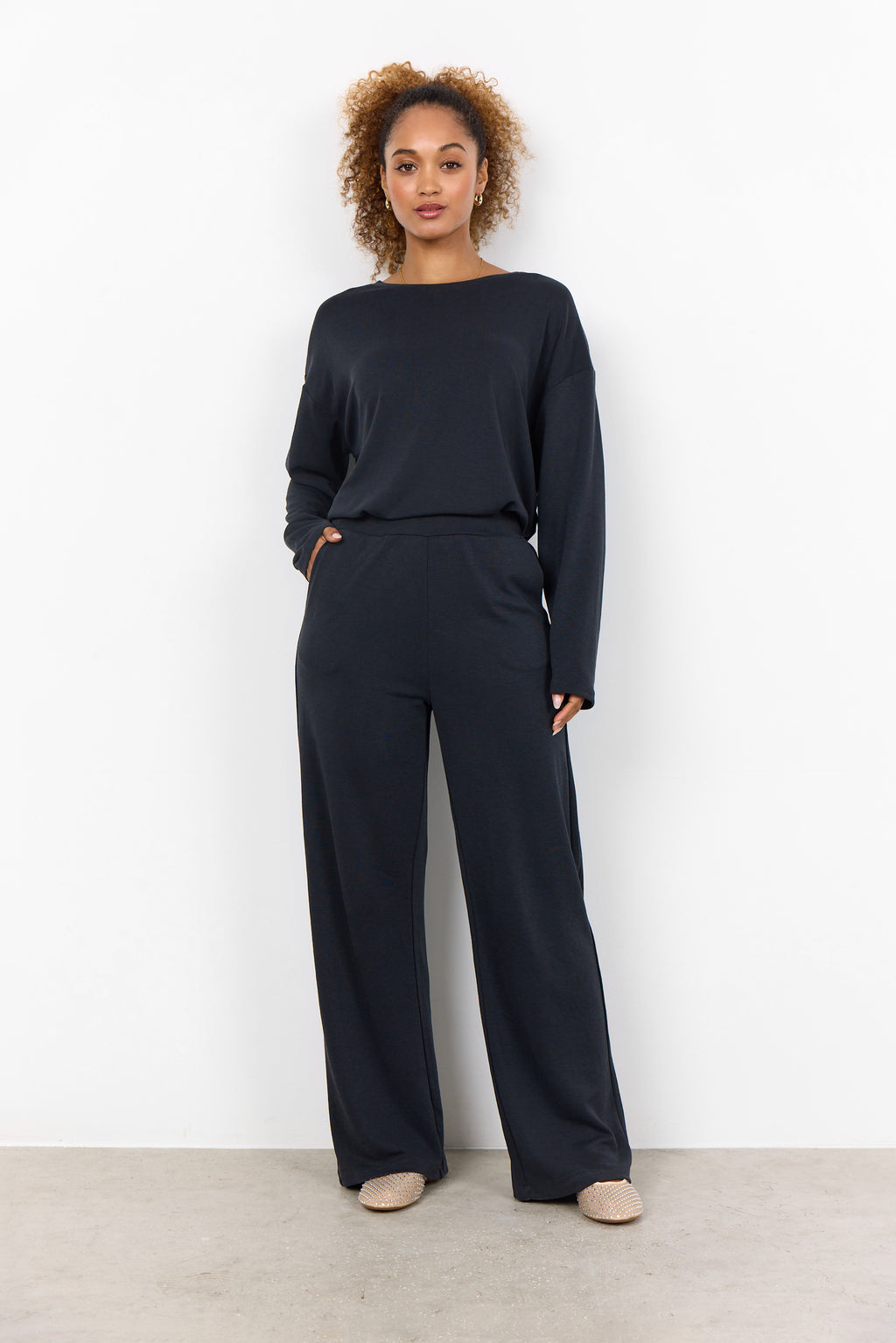 Soya Concept Felucca 3 Trouser- Black