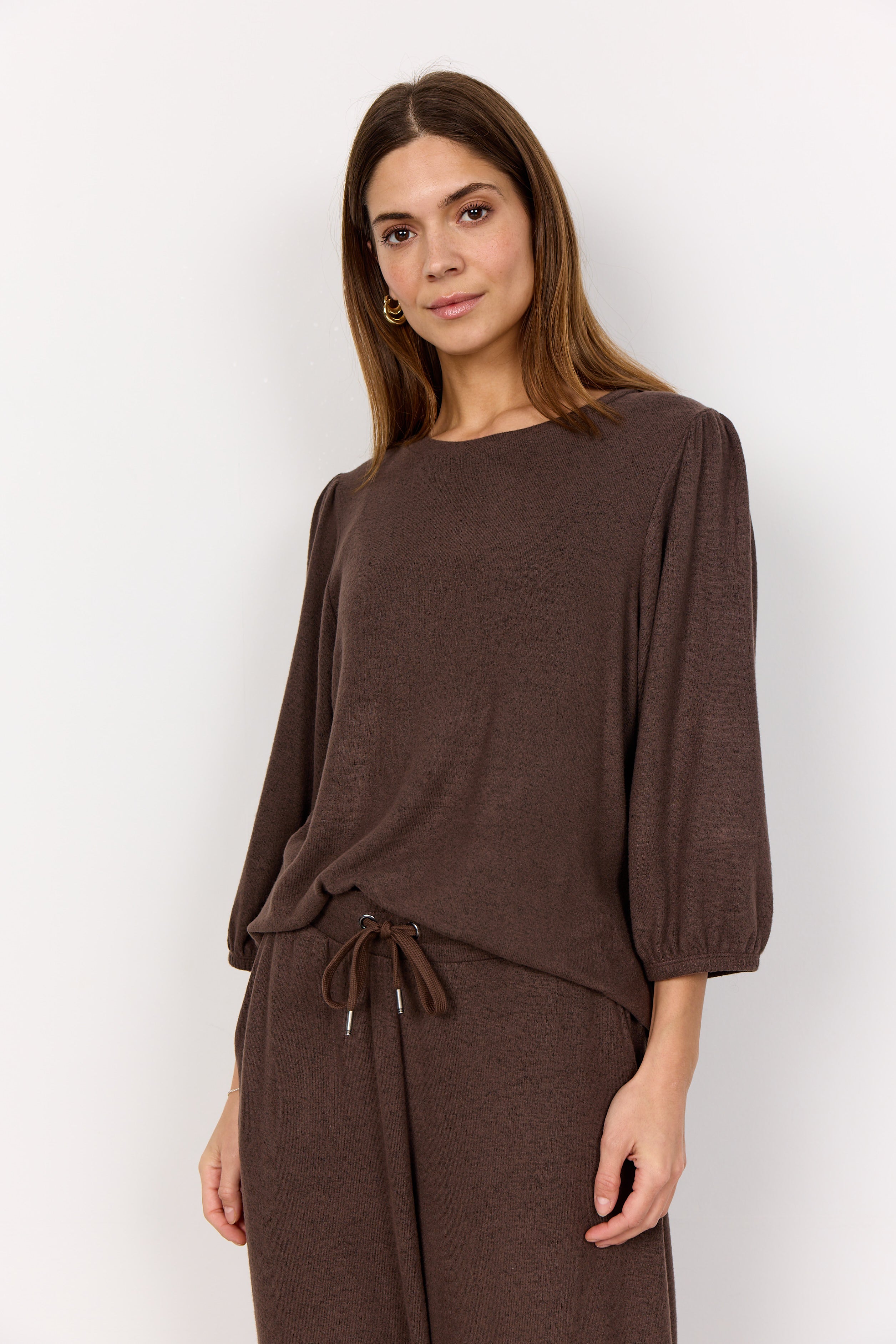 Soya Concept SC-BIARA 116 Long Sleeve Top-Top-White finn