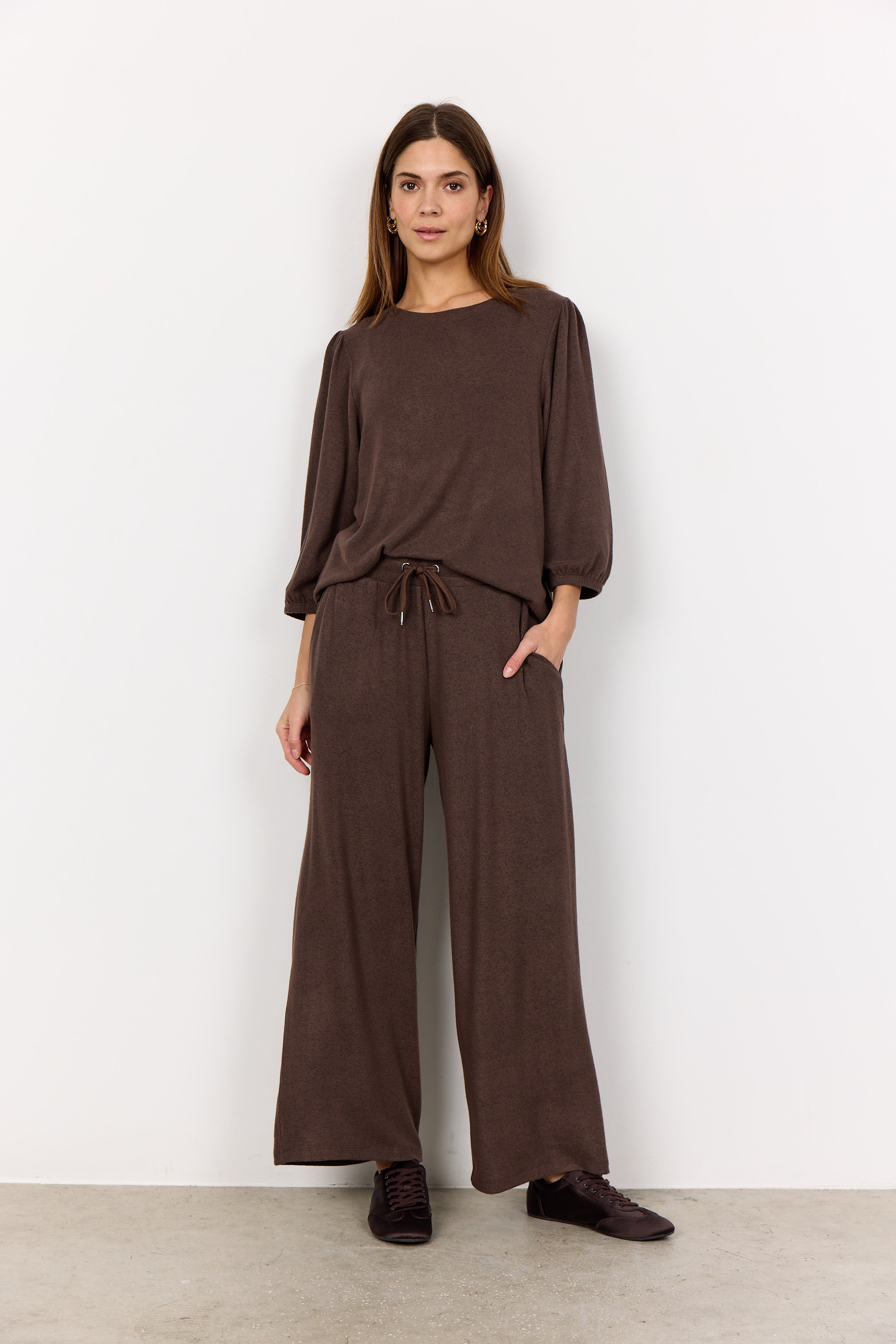Soya Concept SC-BIARA 116 Long Sleeve Top-Top-White finn