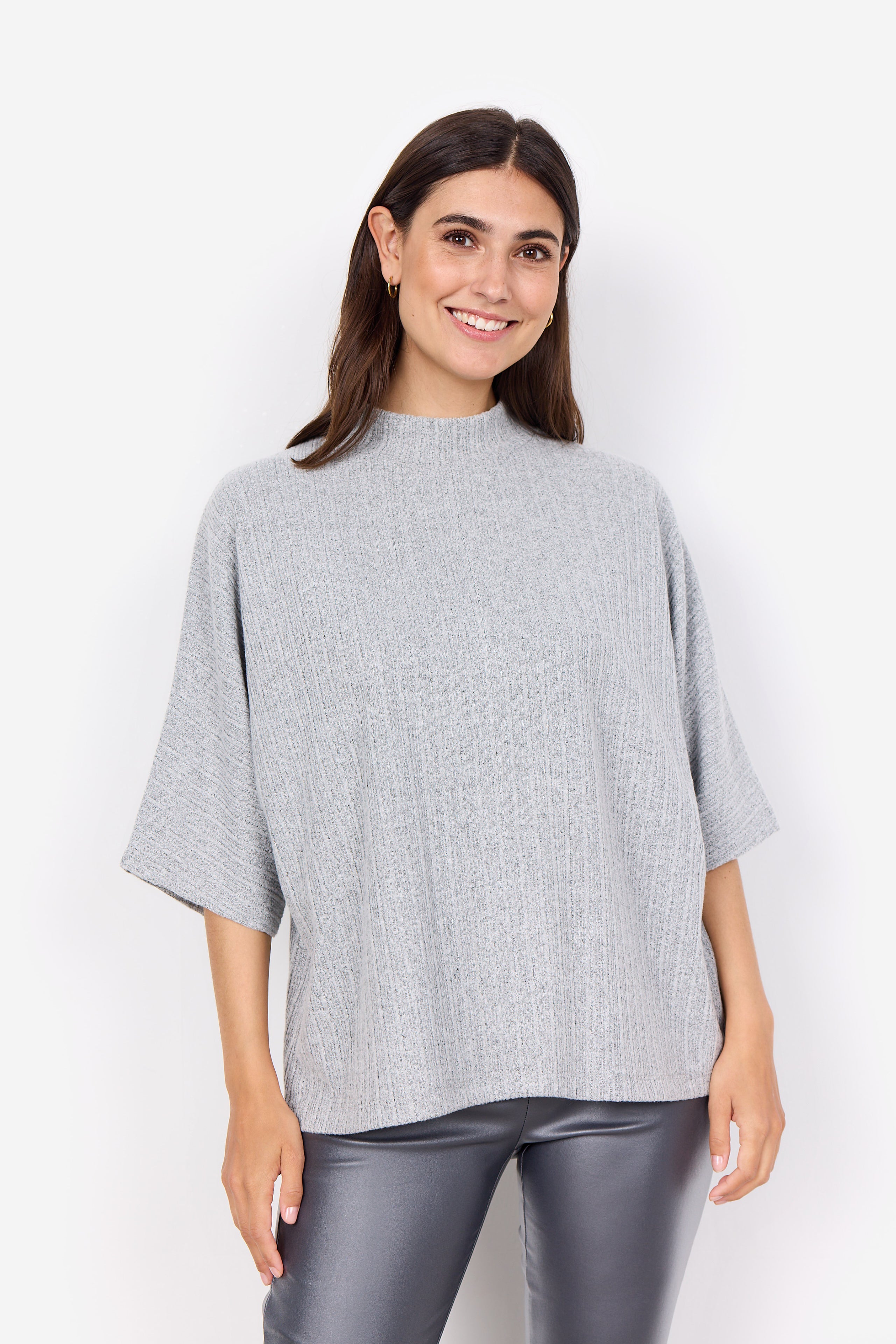 Soya Concept Isel 1 Blouse-Tops-White finn