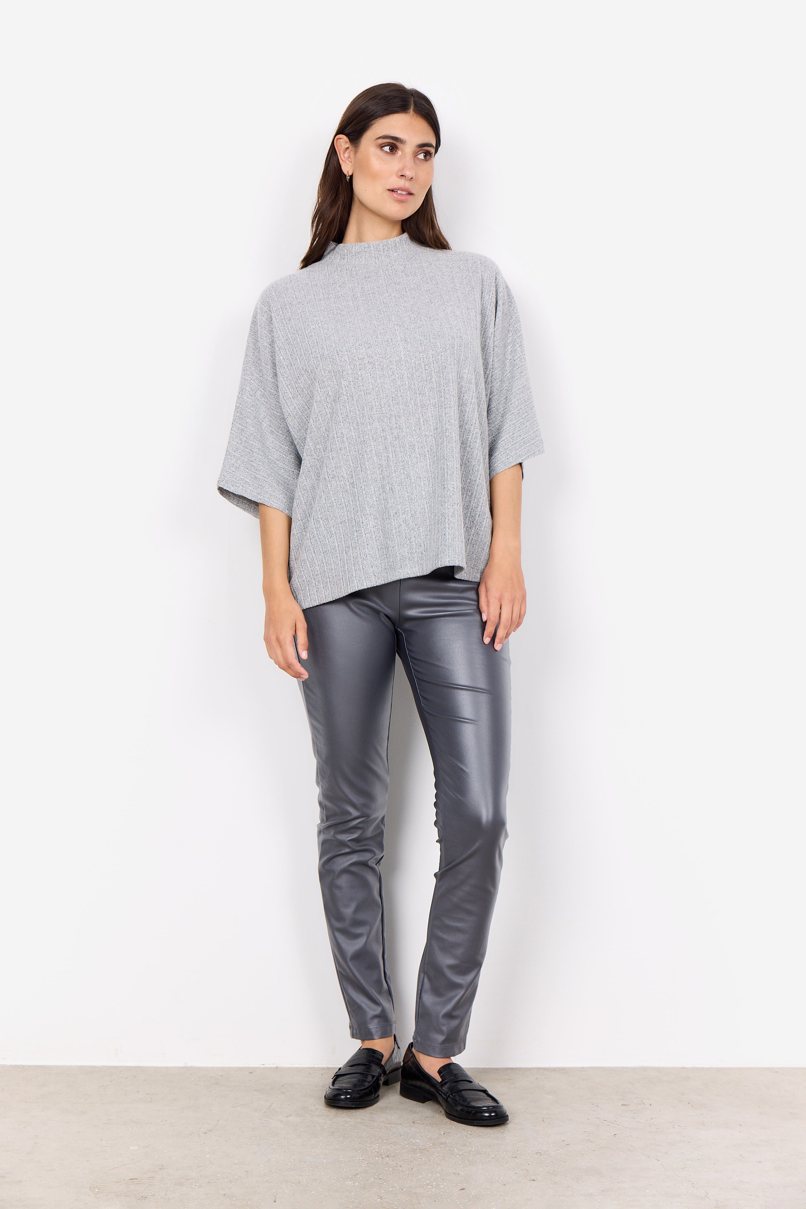 Soya Concept Isel 1 Blouse-Tops-White finn