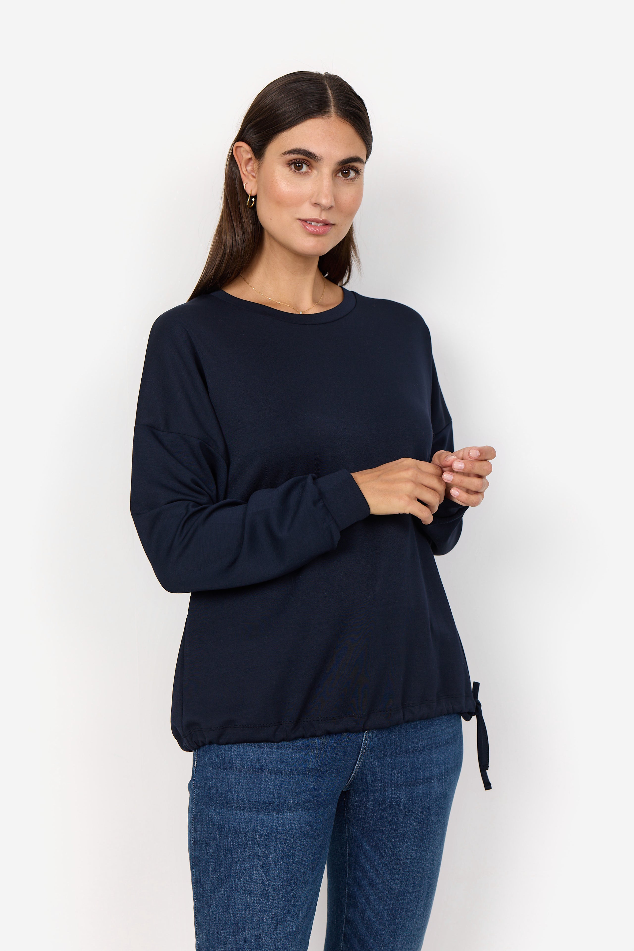 Soya Concept BANU 212 Jumper-Sweatshirts-White finn