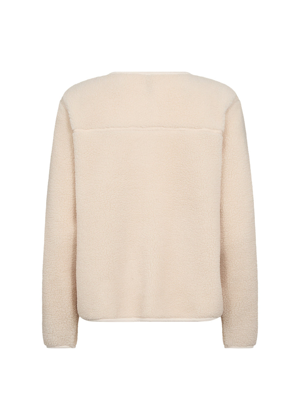Soya Concept ONYX 2 Fleece Cardigan-White finn