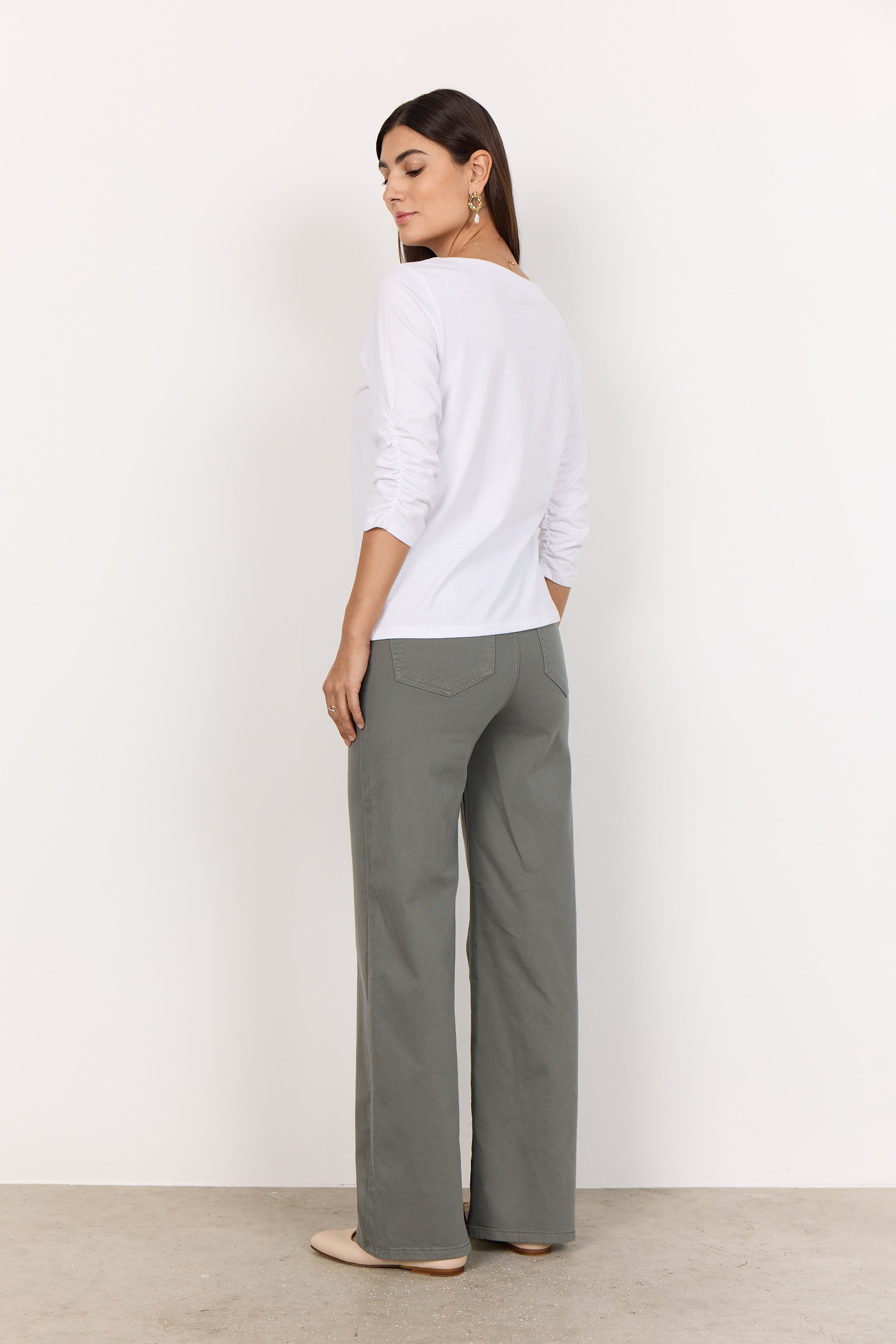 Soya Concept SCDERBY Top-Shirts & Tops-White finn