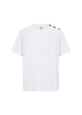 Soya Concept SC-PASCALE2 Tshirt-Shirts & Tops-White finn