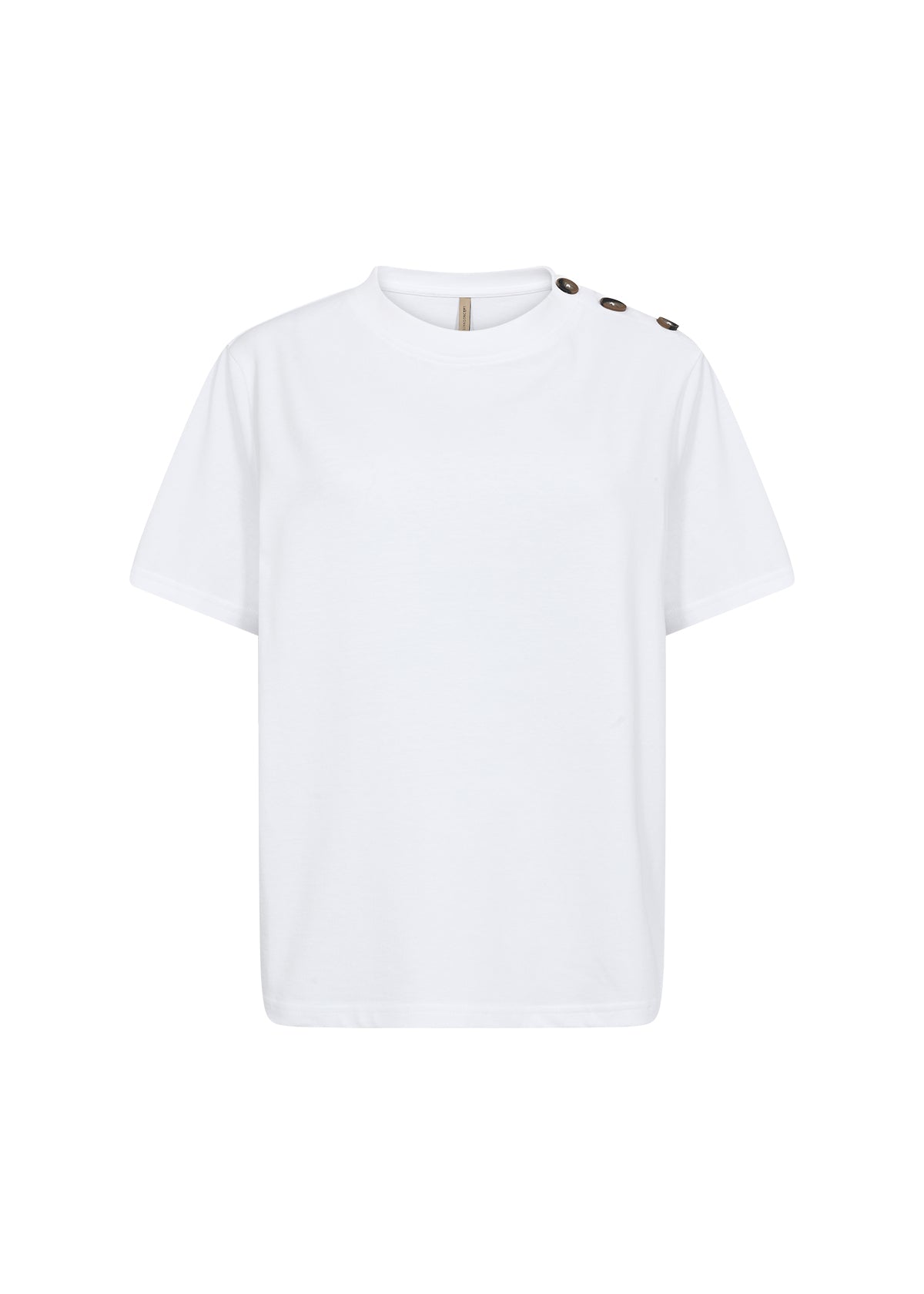 Soya Concept SC-PASCALE2 Tshirt-Shirts & Tops-White finn