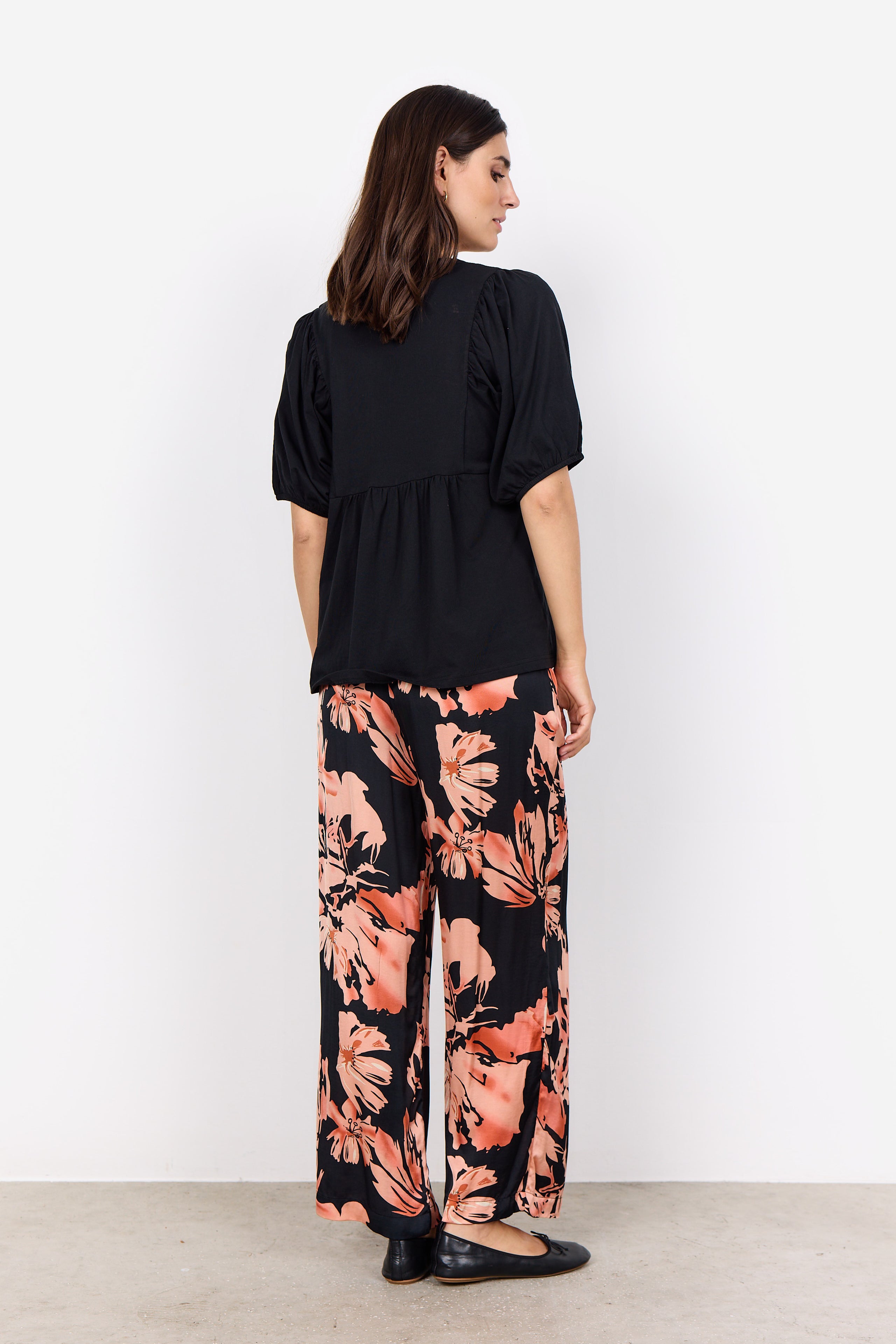 Soya Concept Loraine Top-Shirts & Tops-White finn