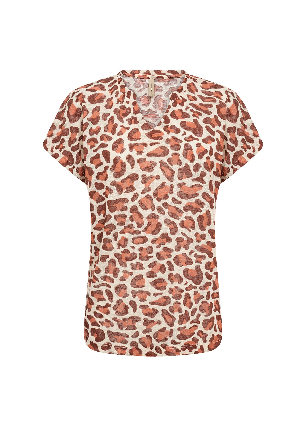 Soya Concept Aretha 41 T-Shirt Top-Shirts & Tops-White finn