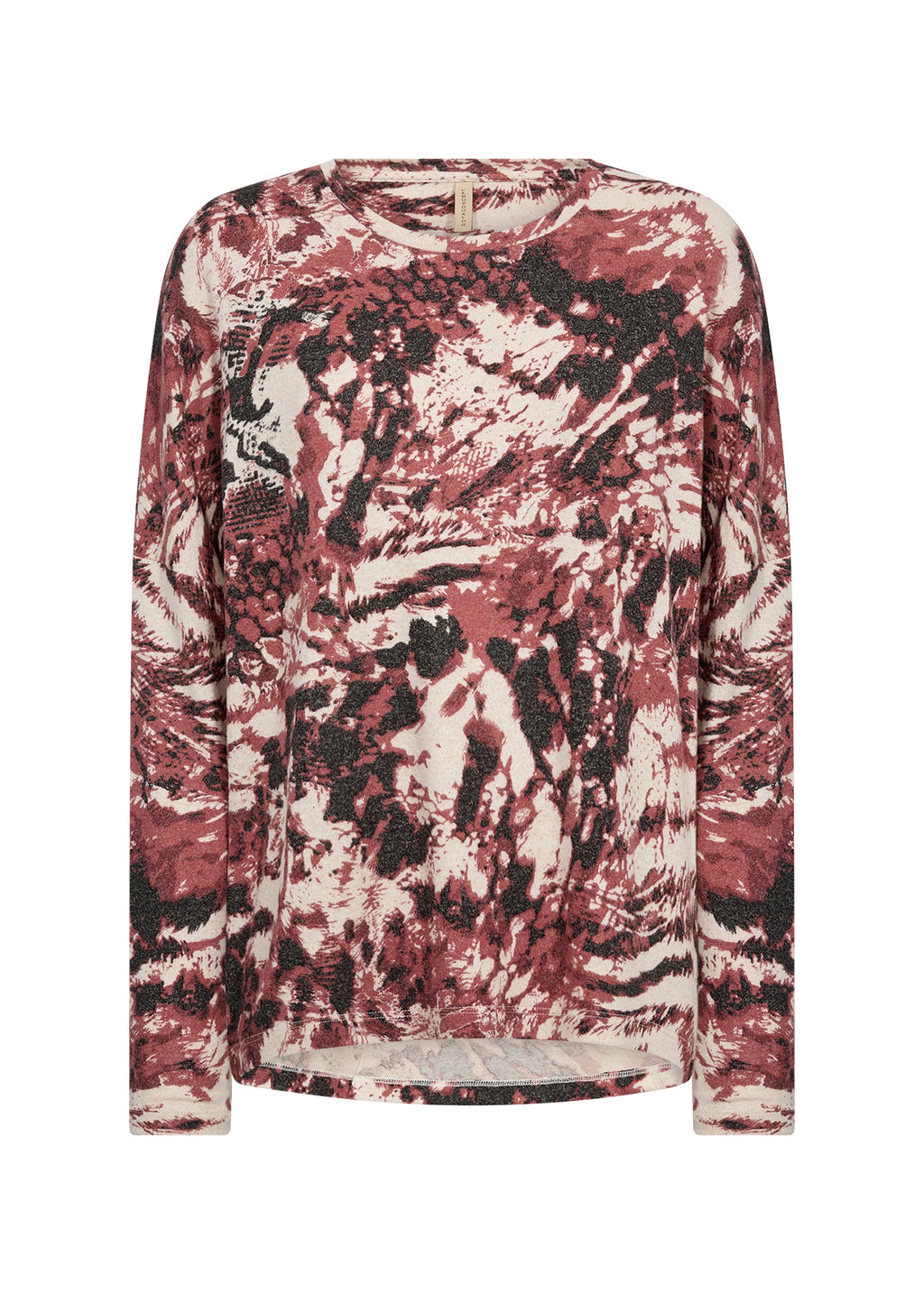Soya Concept SC-BIARA AOP 141 Top- Mineral Red