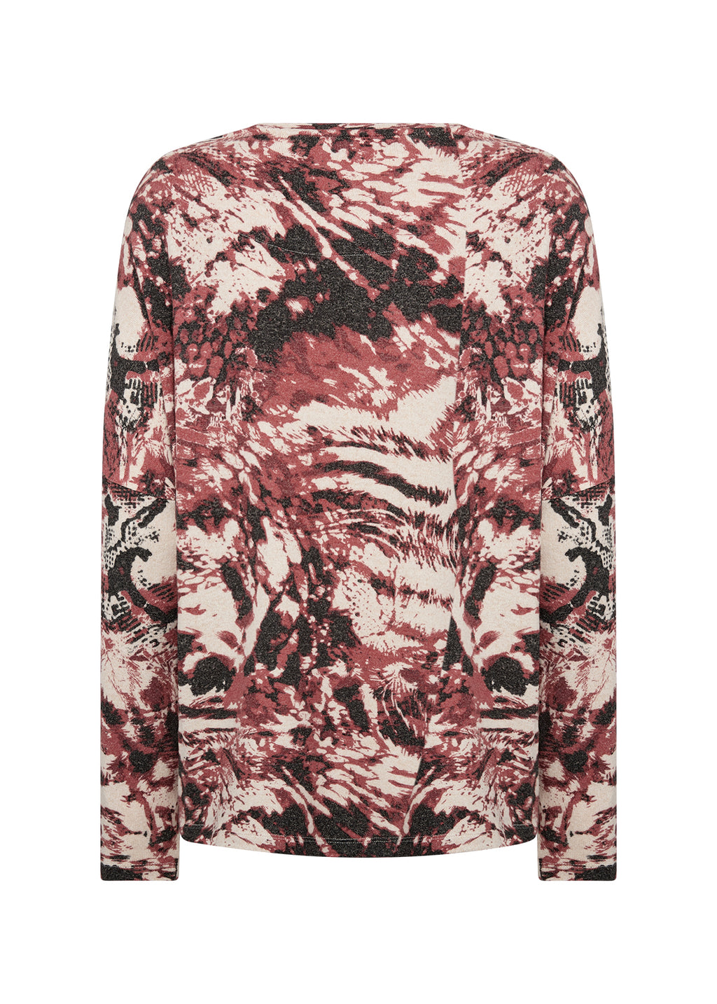Soya Concept SC-BIARA AOP 141 Top- Mineral Red