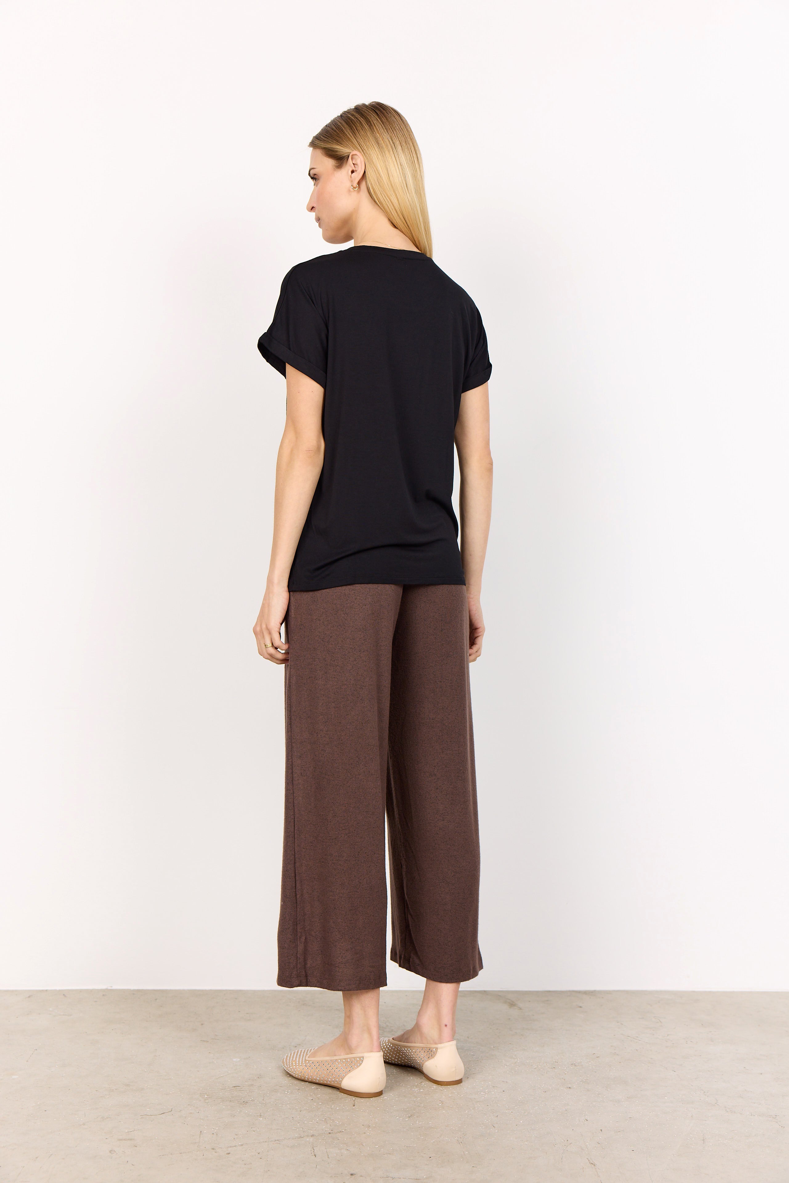 Soya Concept Marica 336 T-Shirt-Shirts & Tops-White finn