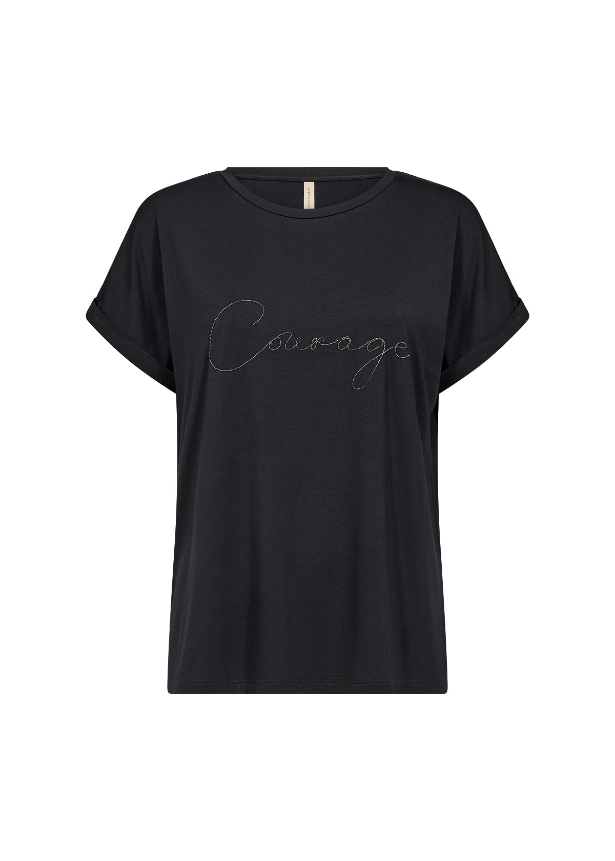 Soya Concept Marica 336 T-Shirt-Shirts & Tops-White finn