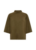 Soya Concept SC-BANU 261 Top- Misty Olive-Tops-White finn