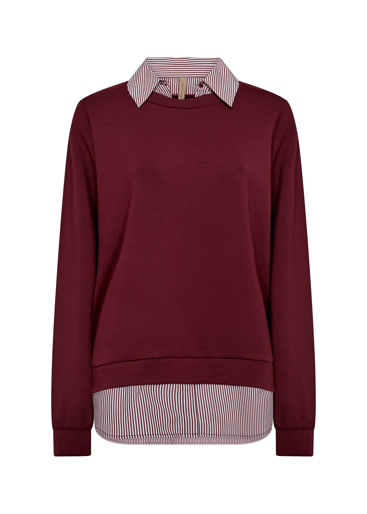 Soya Concept SC-BANU 264 Shirt/ Jumper Top-Tops-White finn