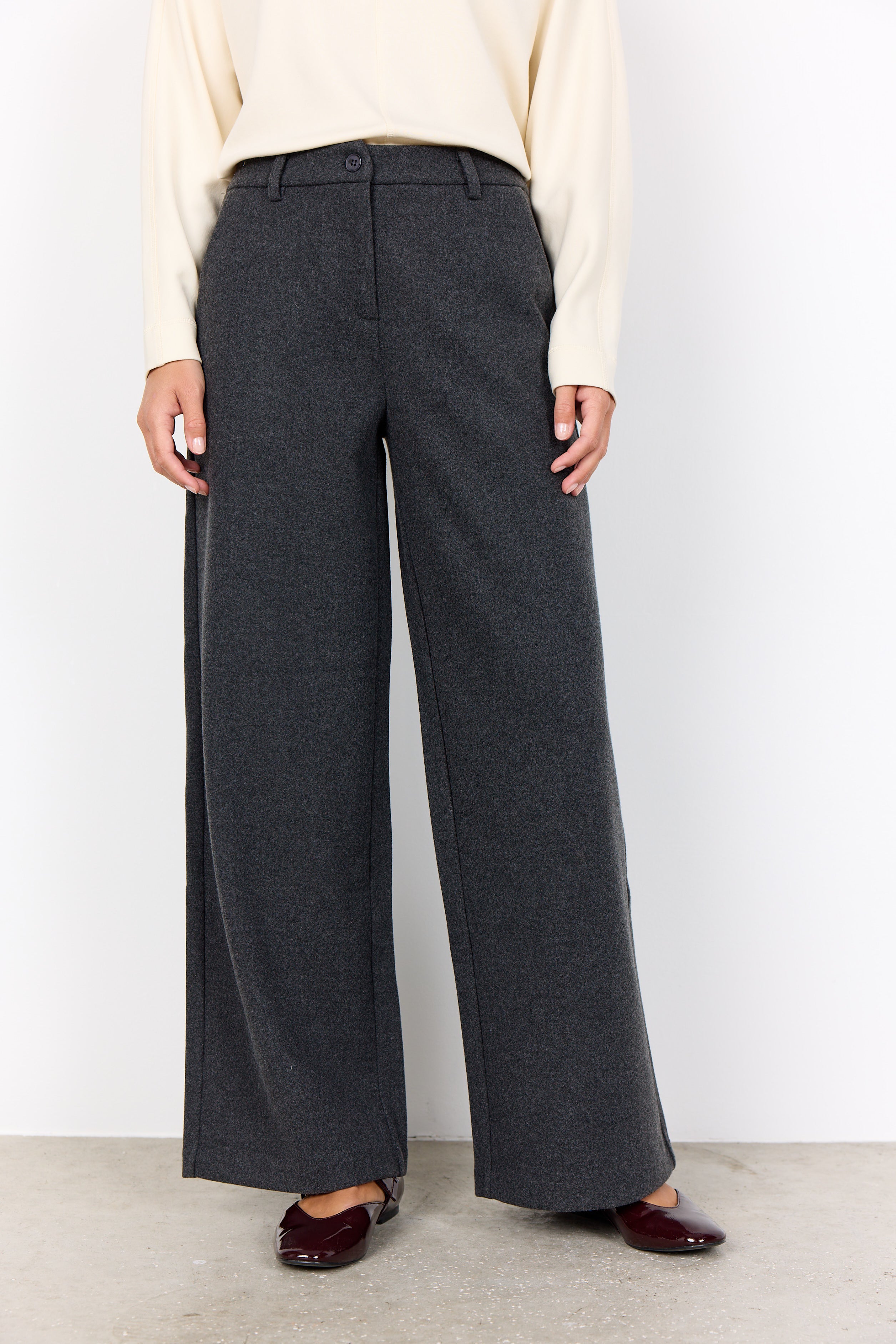 Soya Concept SC-VAGNA 5 Trouser-Trousers-White finn