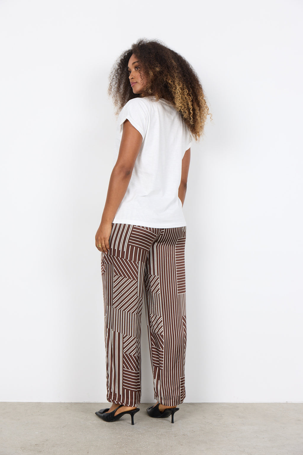 Soya Concept Babette 72 T-shirt-Soya Concept-White finn