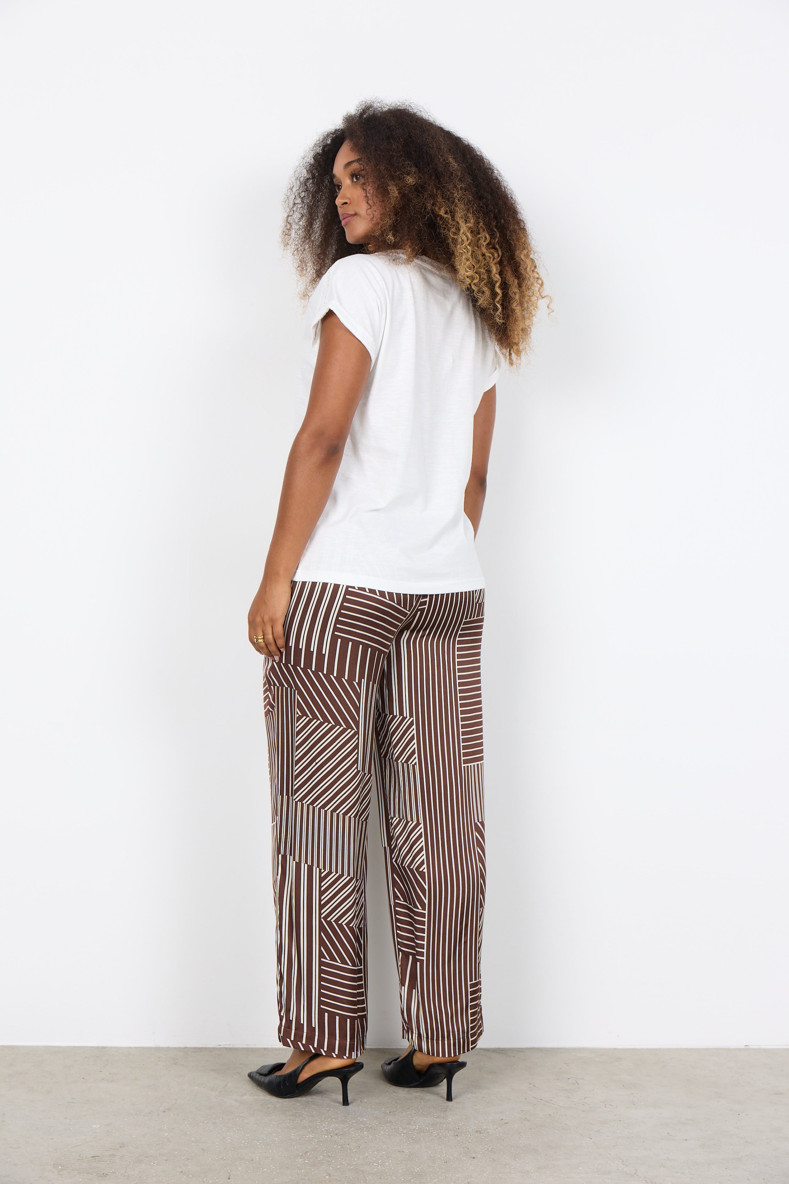 Soya Concept Babette 72 T-shirt-Soya Concept-White finn