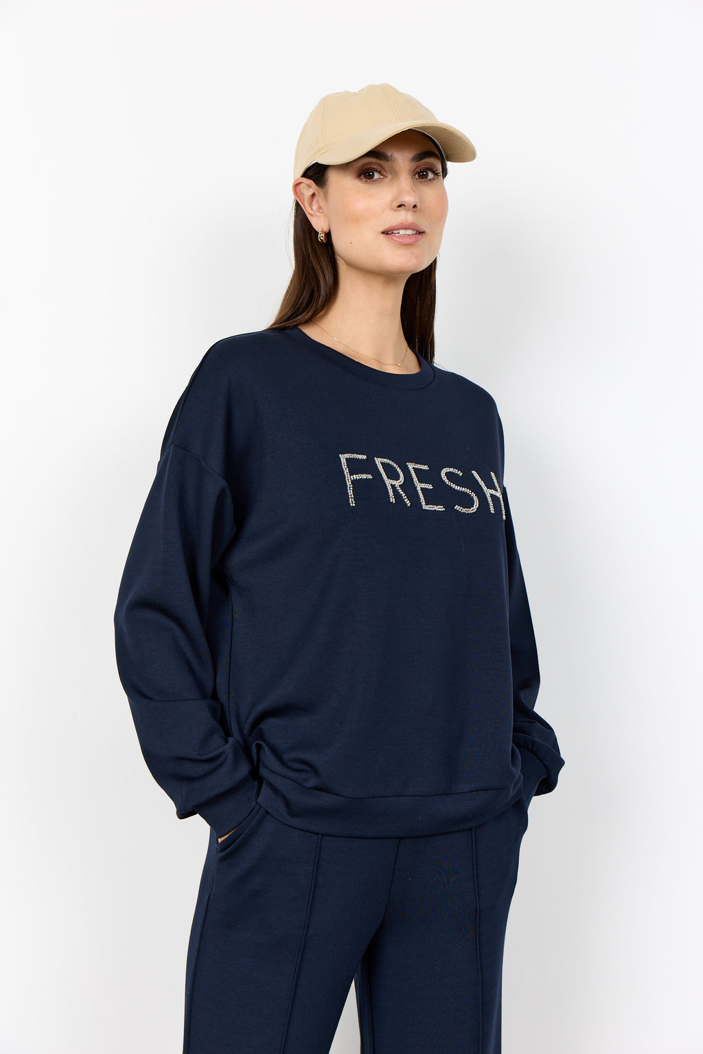 Soya Concept SC-BANU 291 Jumper-Soya Concept-White finn