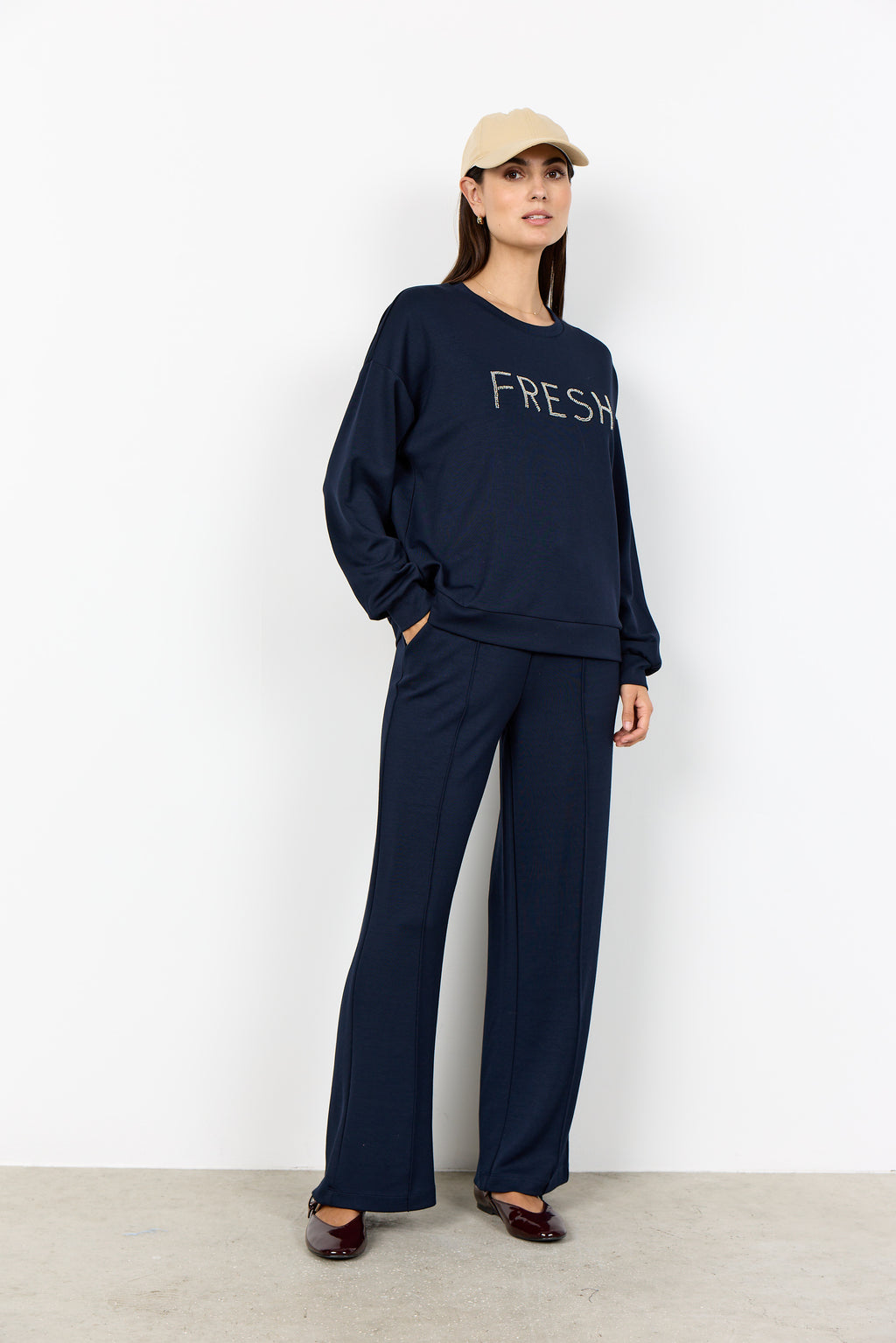 Soya Concept SC-BANU 291 Jumper-Soya Concept-White finn