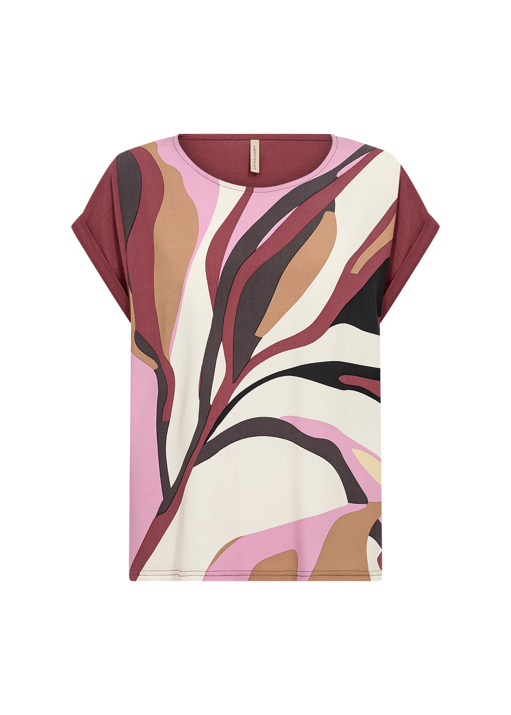 Soya Concept  SC-GAIL Top Leaf Print