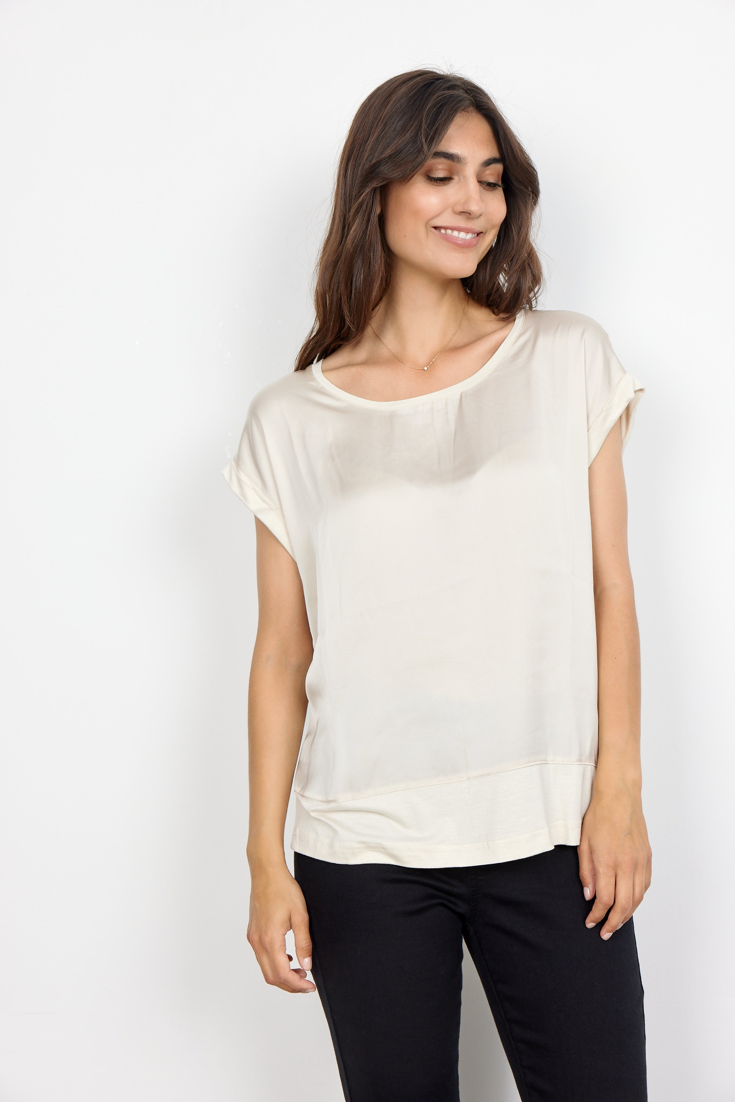 Soya Concept Thilde 6 Top-Tops-White finn