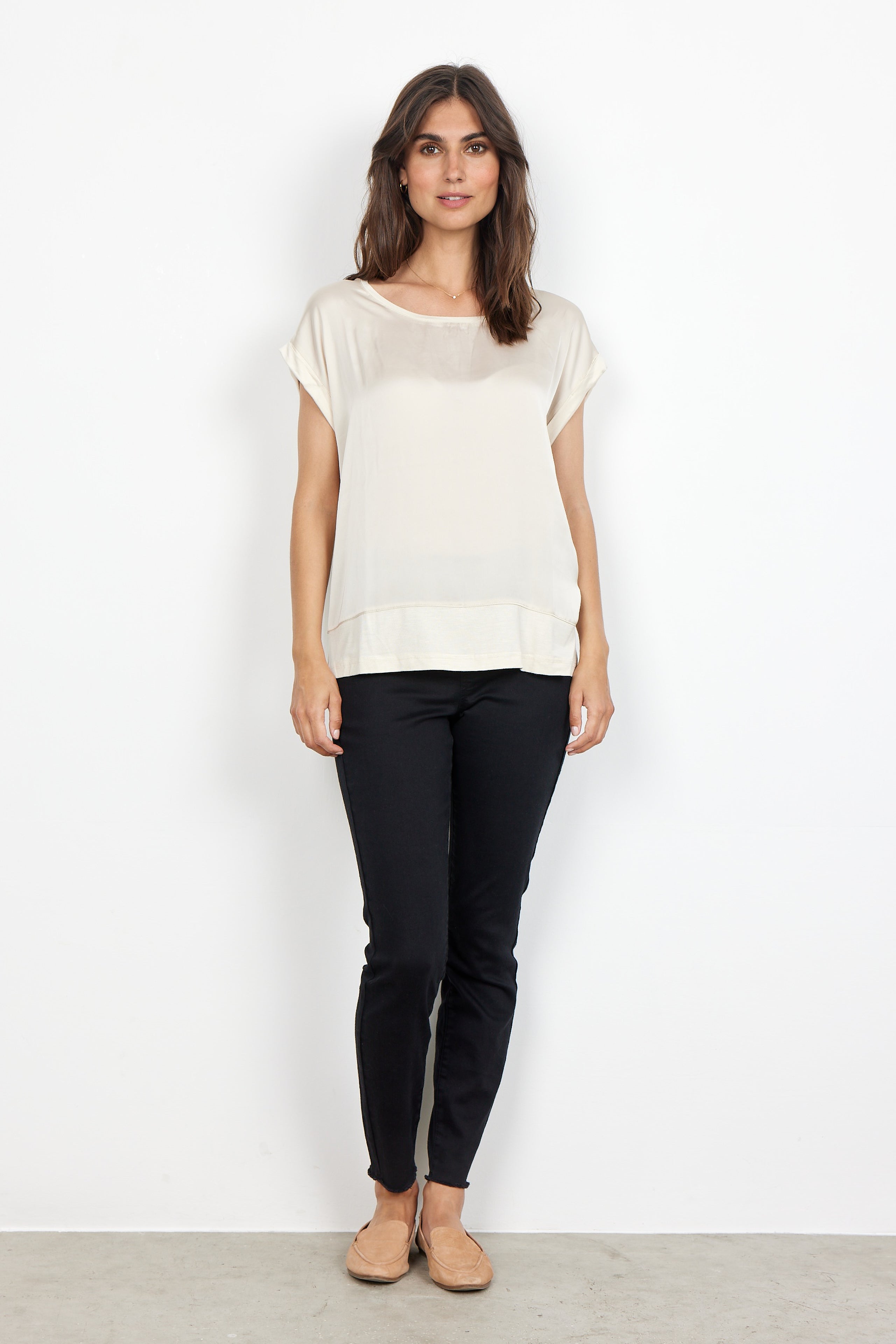 Soya Concept Thilde 6 Top-Tops-White finn
