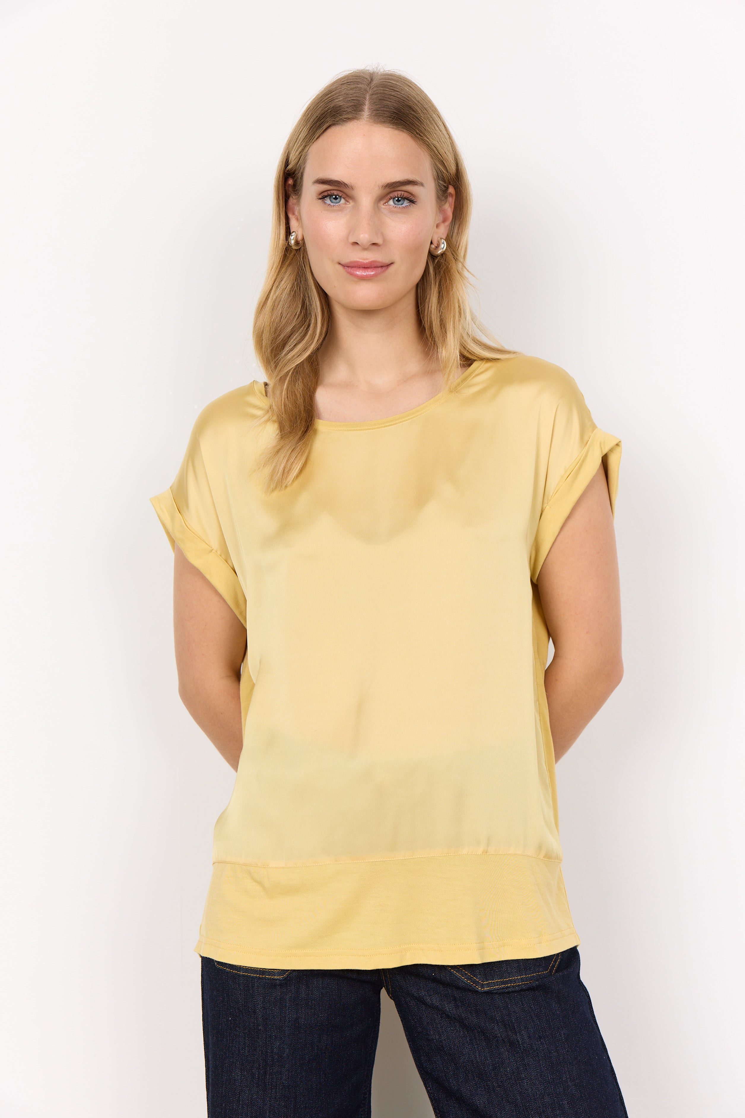 Soya Concept Thilde 6 Top-Tops-White finn