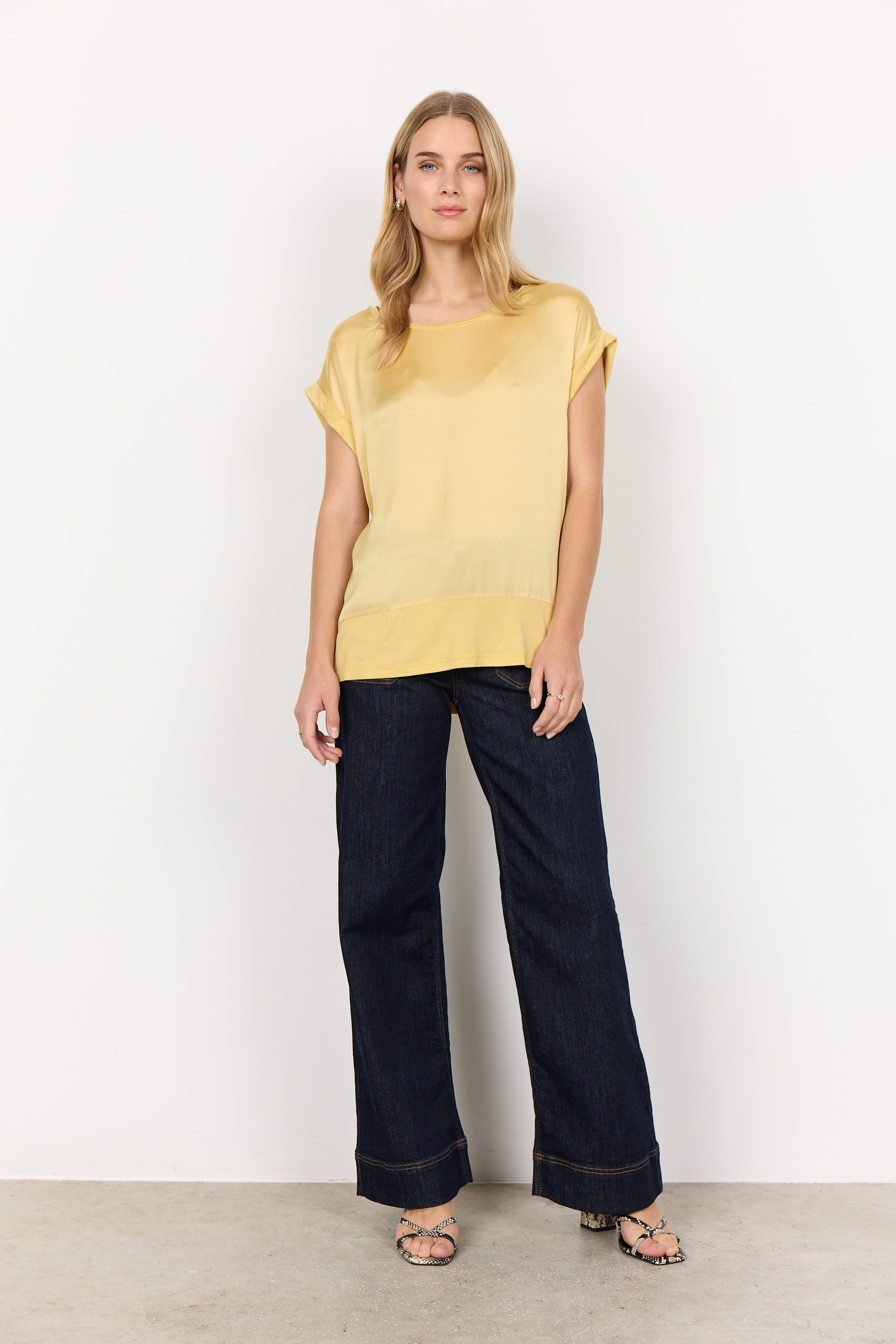 Soya Concept Thilde 6 Top-Tops-White finn
