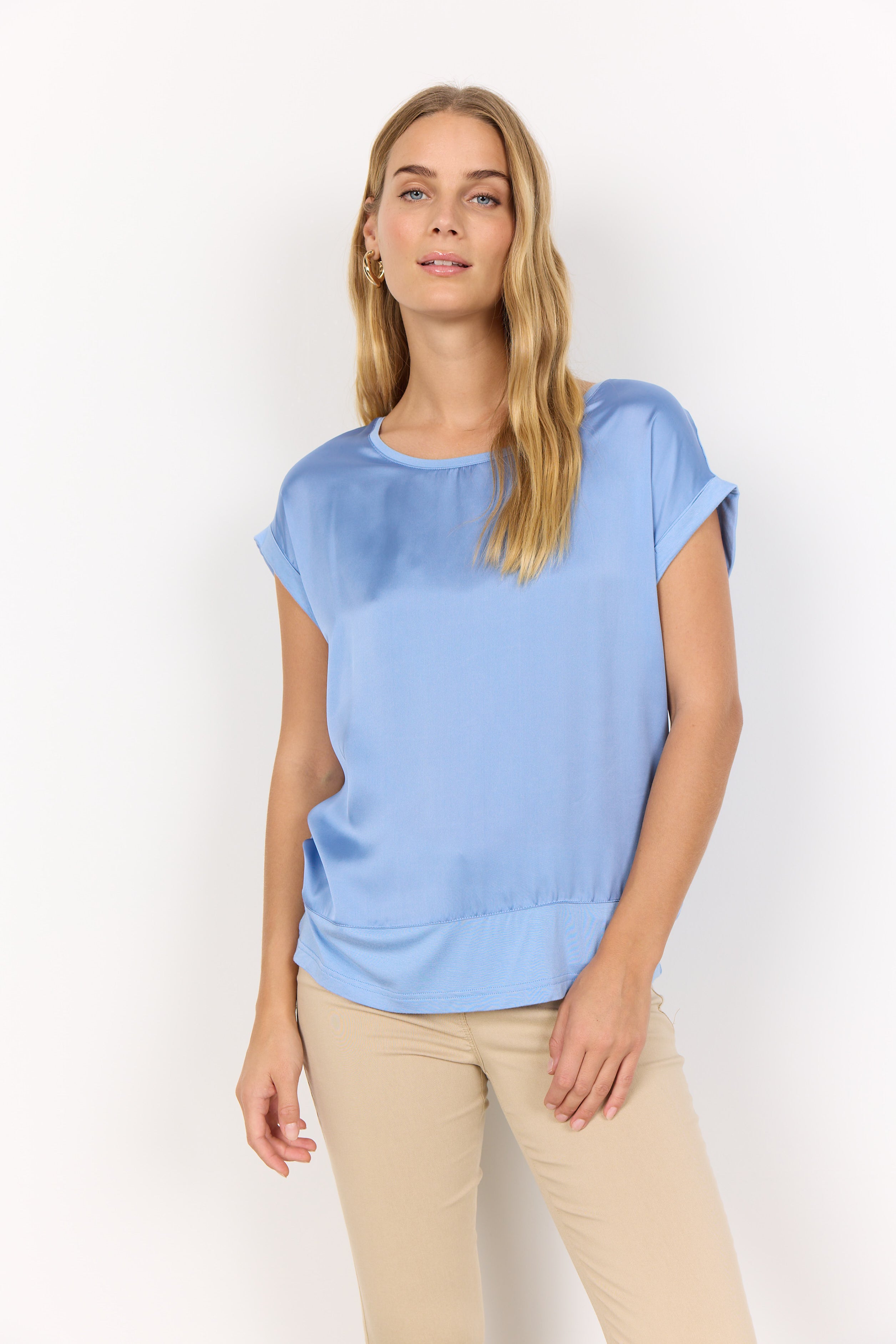 Soya Concept Thilde 6 Top-Tops-White finn