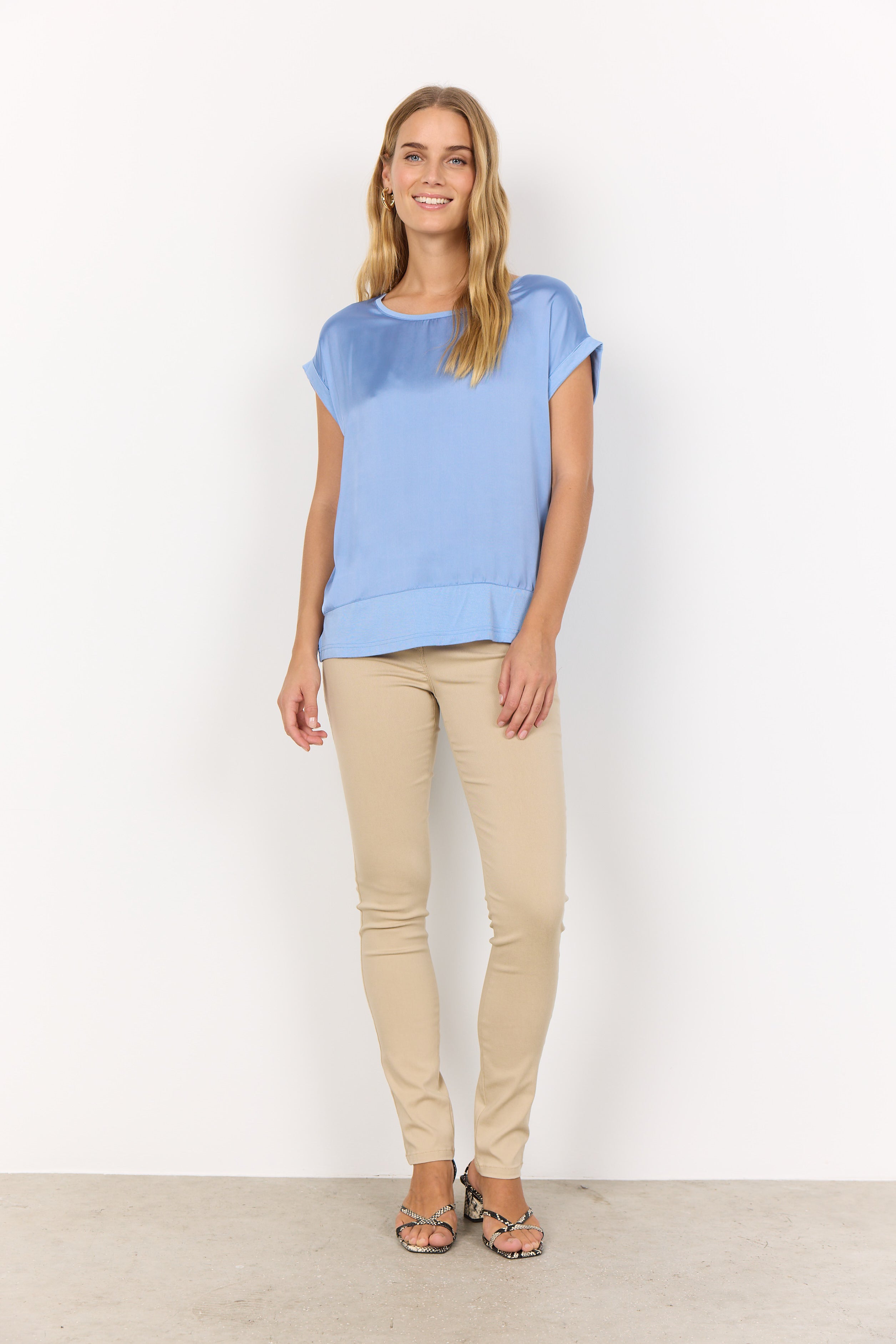 Soya Concept Thilde 6 Top-Tops-White finn