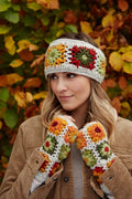 Pachamama Woodstock Headband Oatmeal-Accessories-White finn