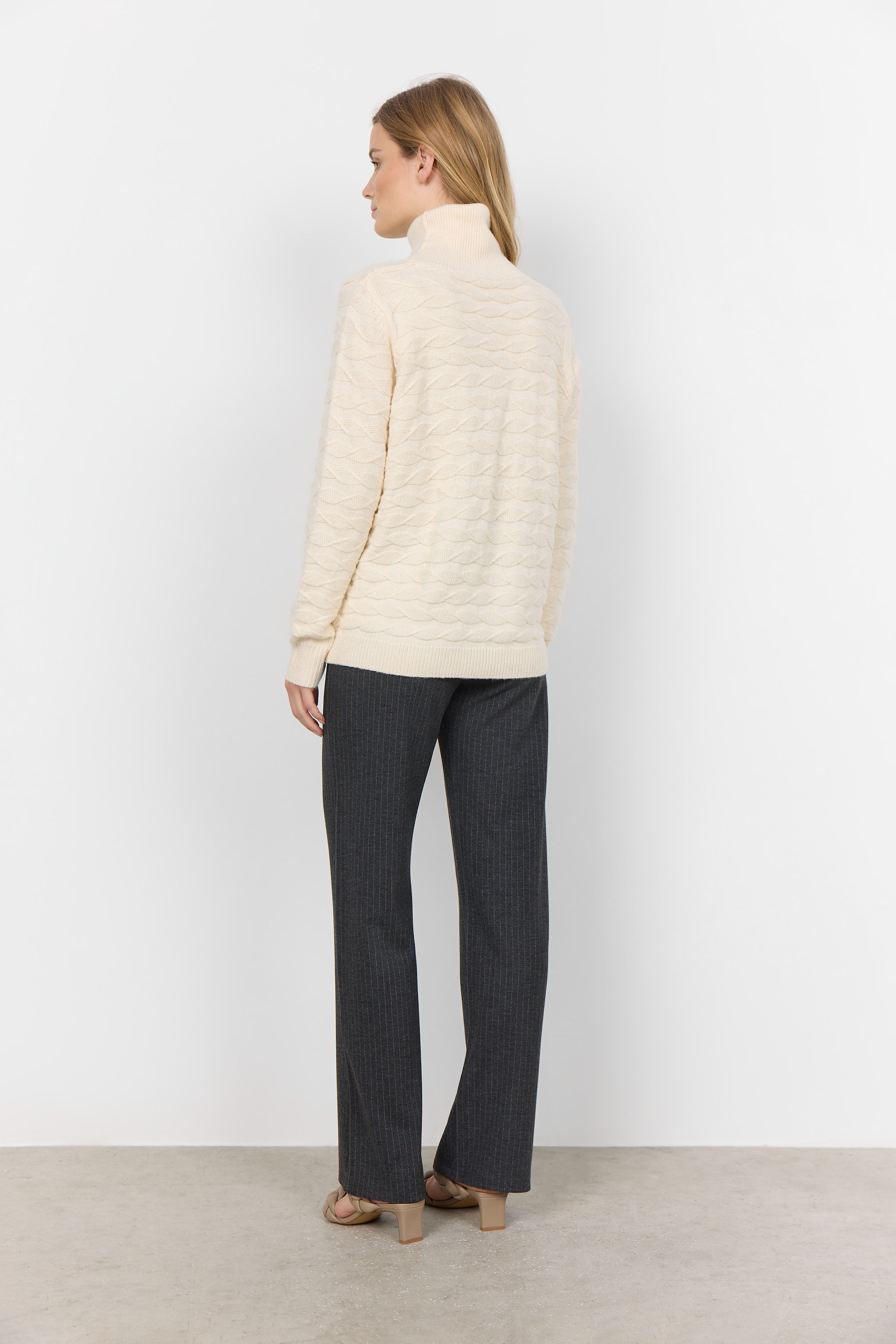 Soya Concept Ila Jumper-Shirts & Tops-White finn