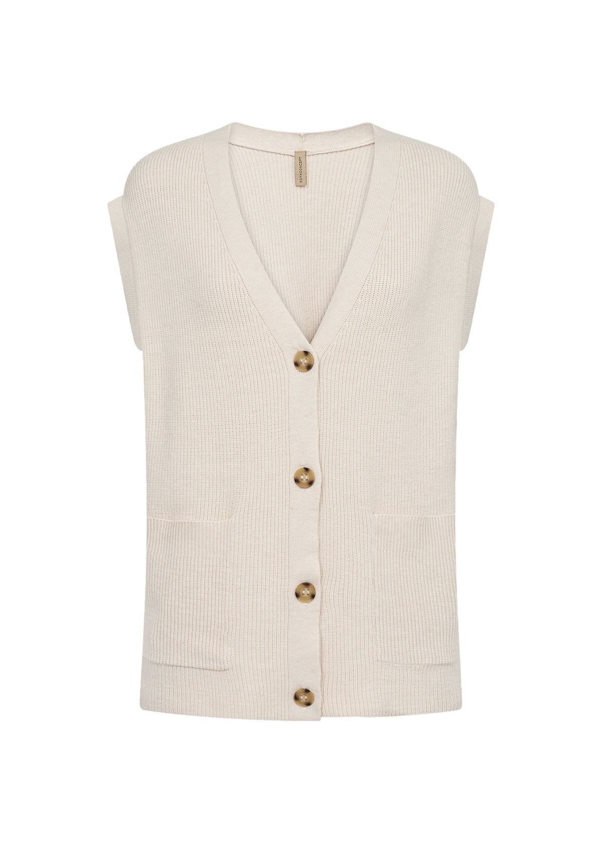 Soya Concept Kanita 18 Knitted Waistcoat