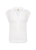 Soya Concept Laurette 3 Top-Shirts & Tops-White finn