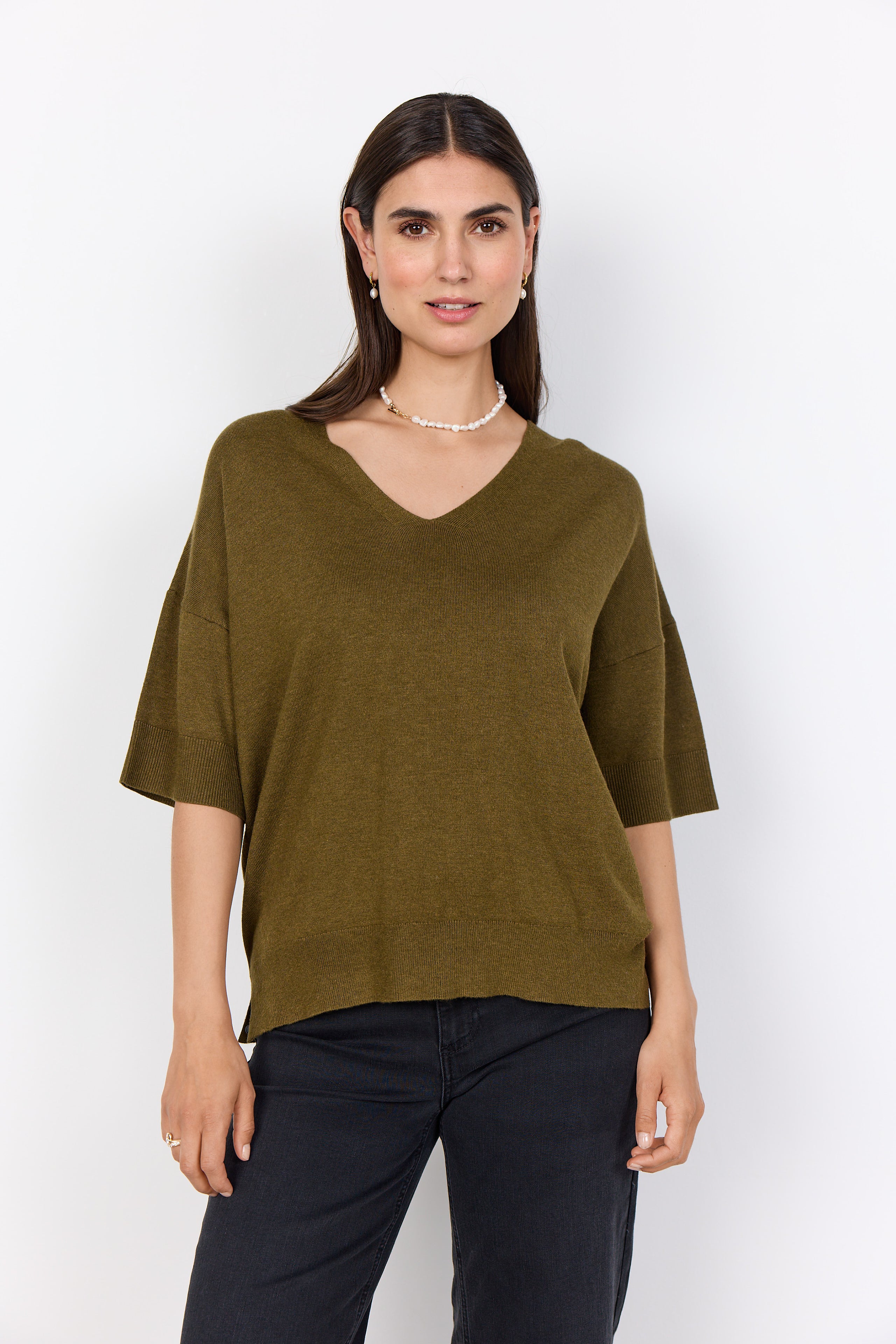 Soya Concept SC-DOLLIE 790 Top-Jumper-White finn
