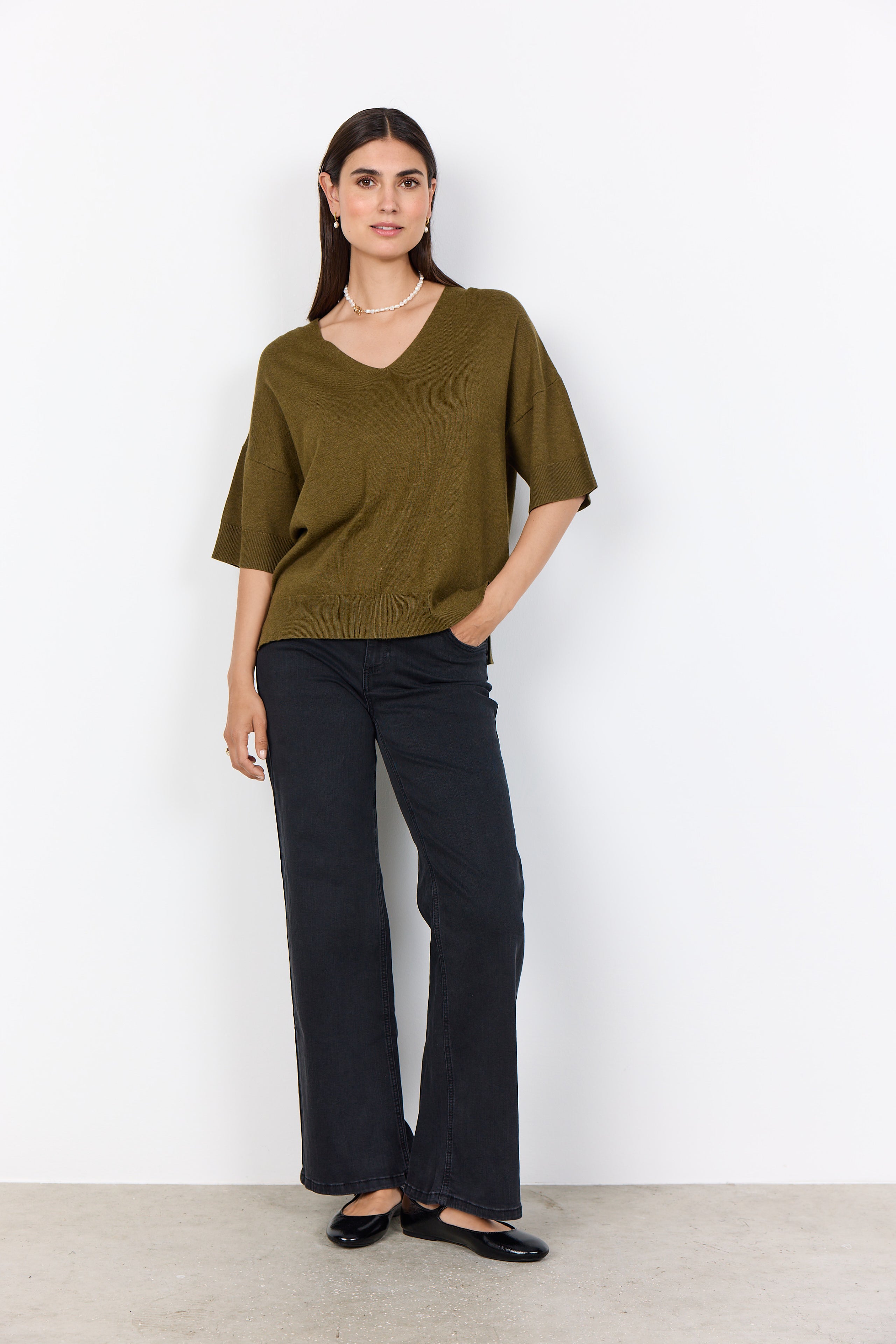Soya Concept SC-DOLLIE 790 Top-Jumper-White finn